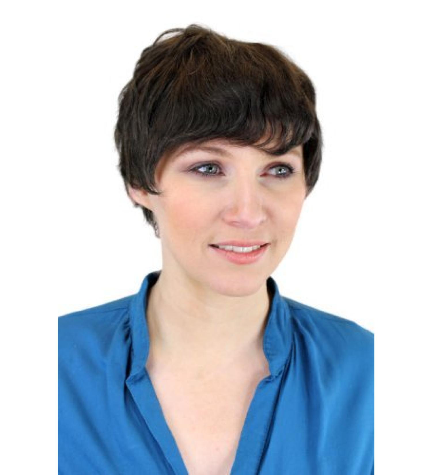 Shop Sassy Short Human Hair Wig - Dark Brown Women's Wig 105HH-4 | International Shipping Available - Buy Online on GoSupps.com