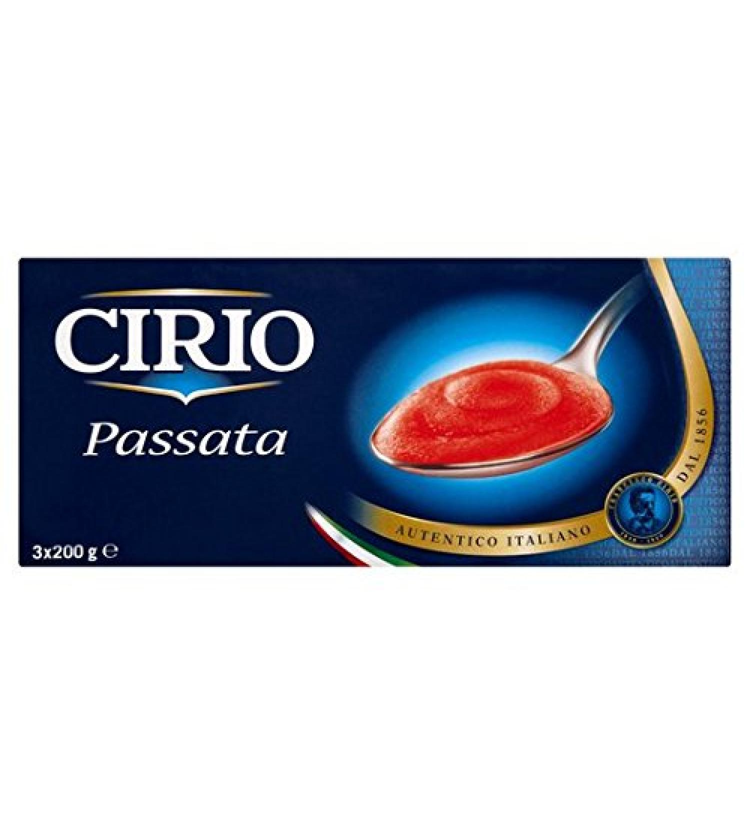 Cirio Cirio Carton de Passata lisse 3 x 200 g