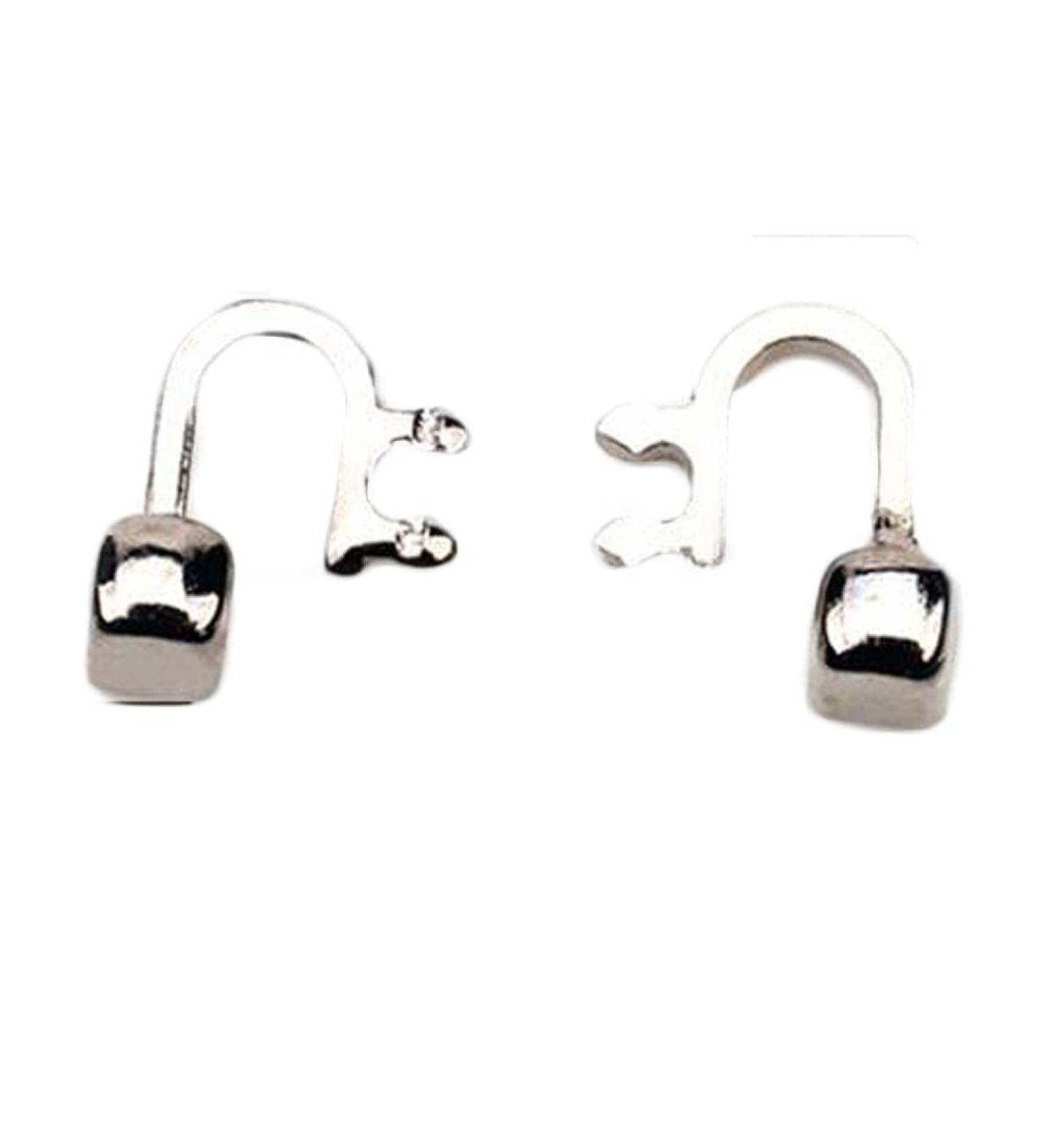 Wekiva Replacement Nose Cushion Holder - Metal Nose Bridge & Glasses Repair Set | Silver Metal Plug-in Nasal Padding Arm - International Shipping Available - Buy Online on GoSupps.com