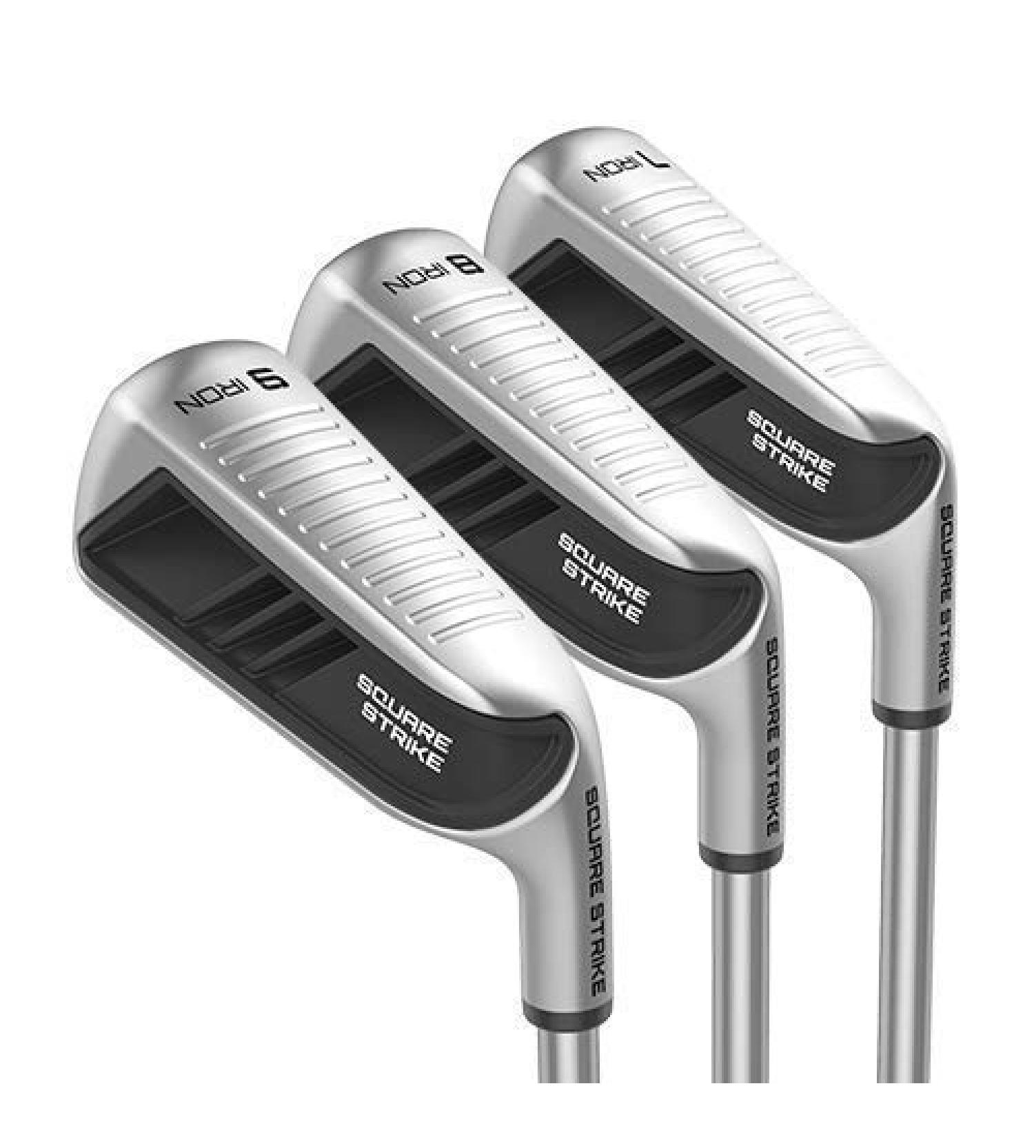 Square Strike Irons - 7 8 9 Iron Golf Set for Men & Women | Right Hand Graphite Regular - Buy Online on GoSupps.com