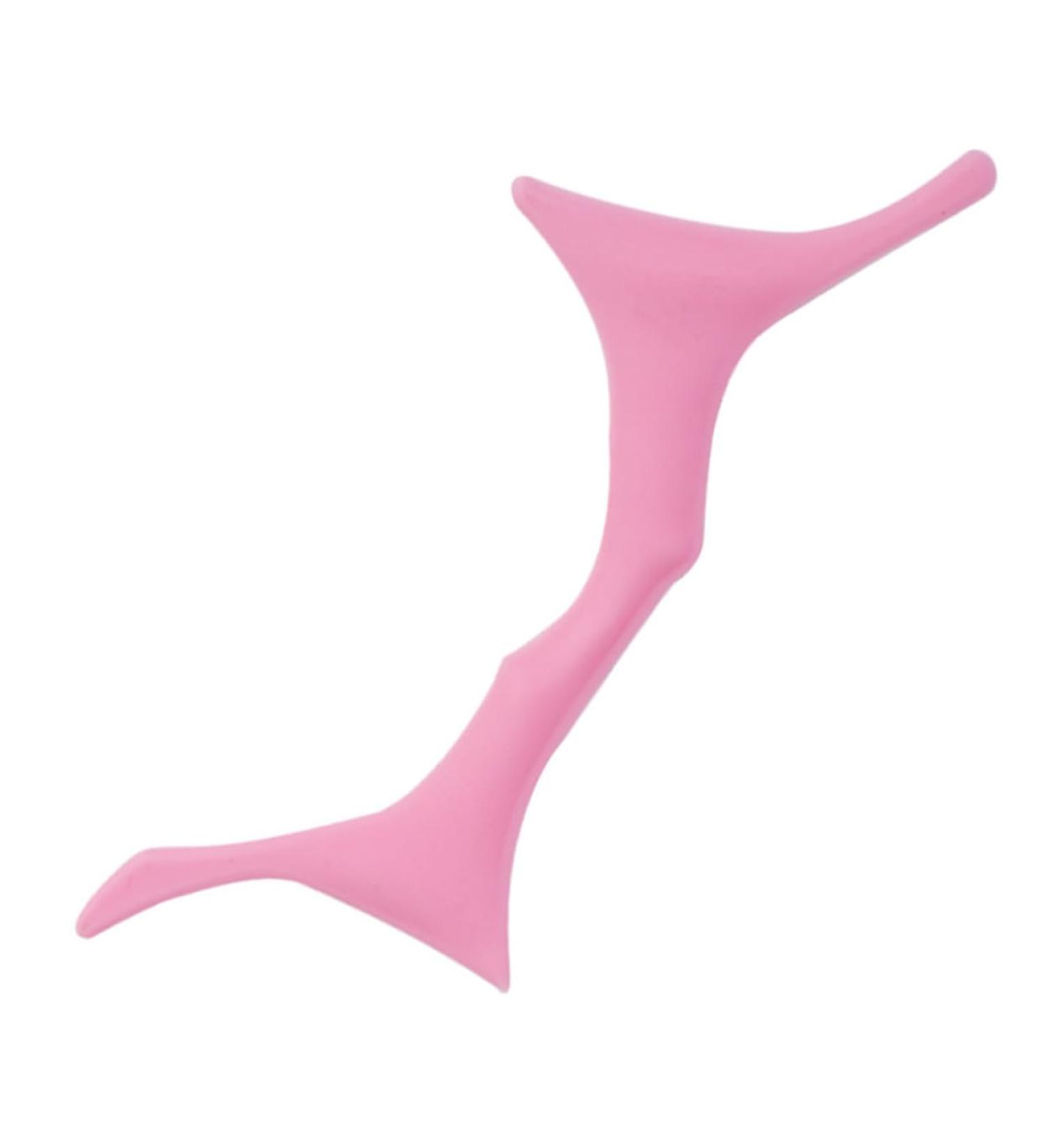 Abaodam brow guide template brow makeup supplies eyebrow shaping stencil Makeup Tools USB 17.3x5.9cm Pink - Buy Online on GoSupps.com