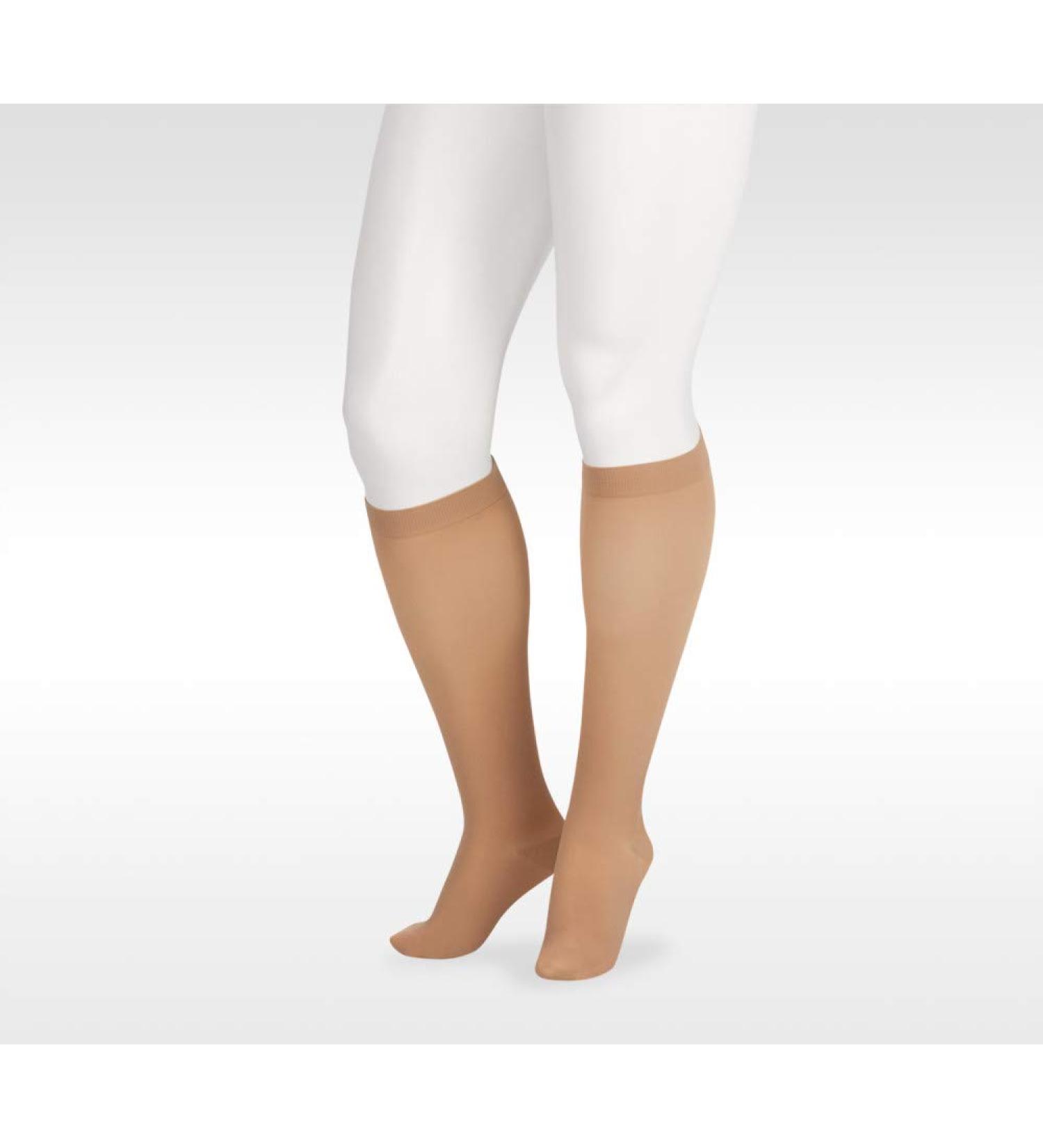 Shop Juzo Soft 2001 Knee-High Socks - 20-30 mmHg Compression with Silicone Top Band | International Shipping Available - Buy Online on GoSupps.com
