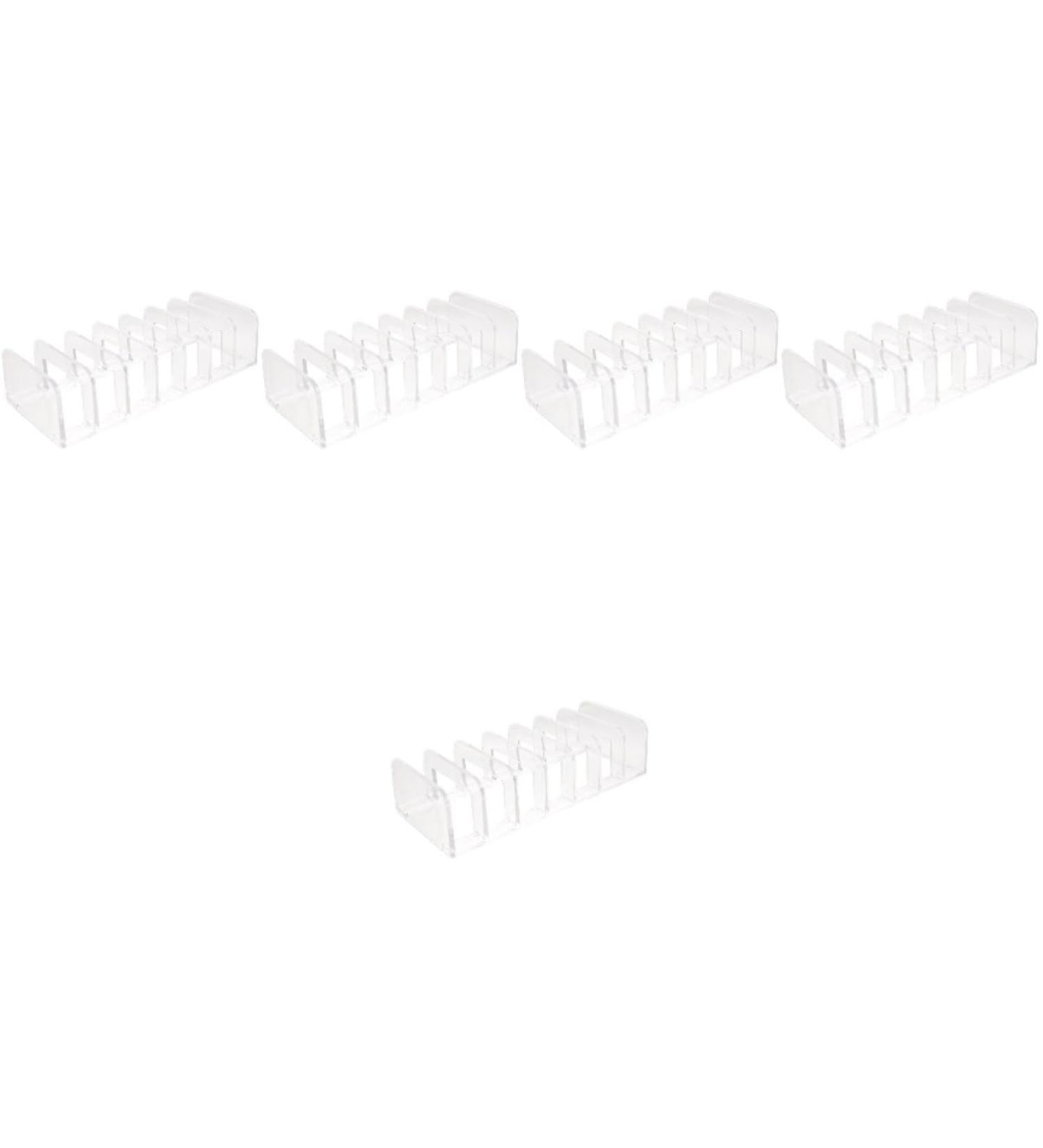 FOMIYES 5pcs Eye Shadow Storage Box Clear Makeup Case Cosmetic Organizer Vanity Holder Acrylic Shell - Buy Online on GoSupps.com