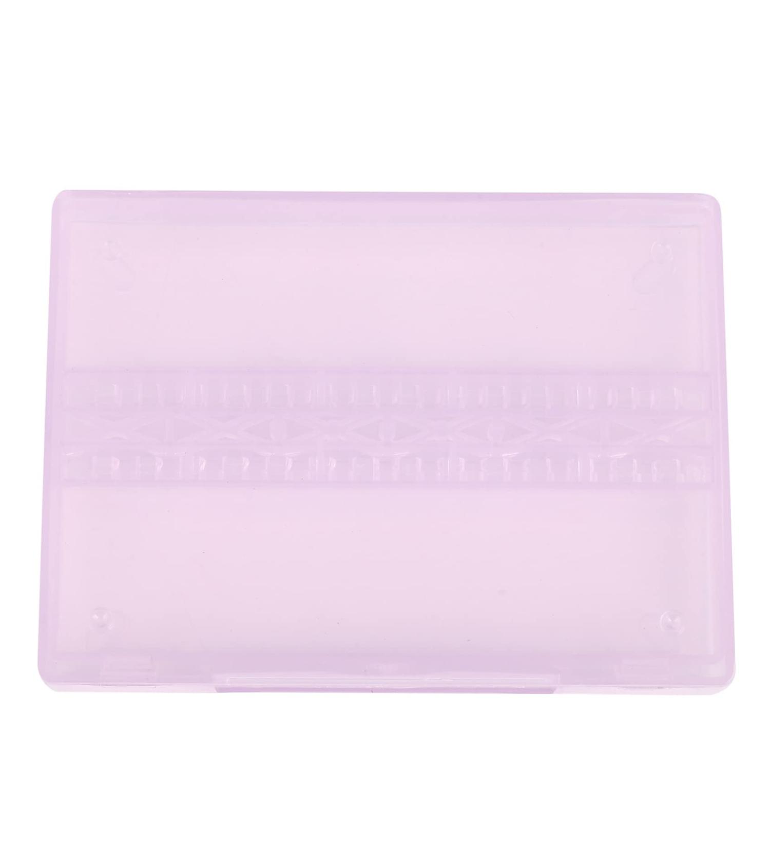 Panysilioer 1 Piece 14 Holes Acrylic Clear Holder for Electric Nail Drill Files Manicure Exhibition Tools - Buy Online on GoSupps.com