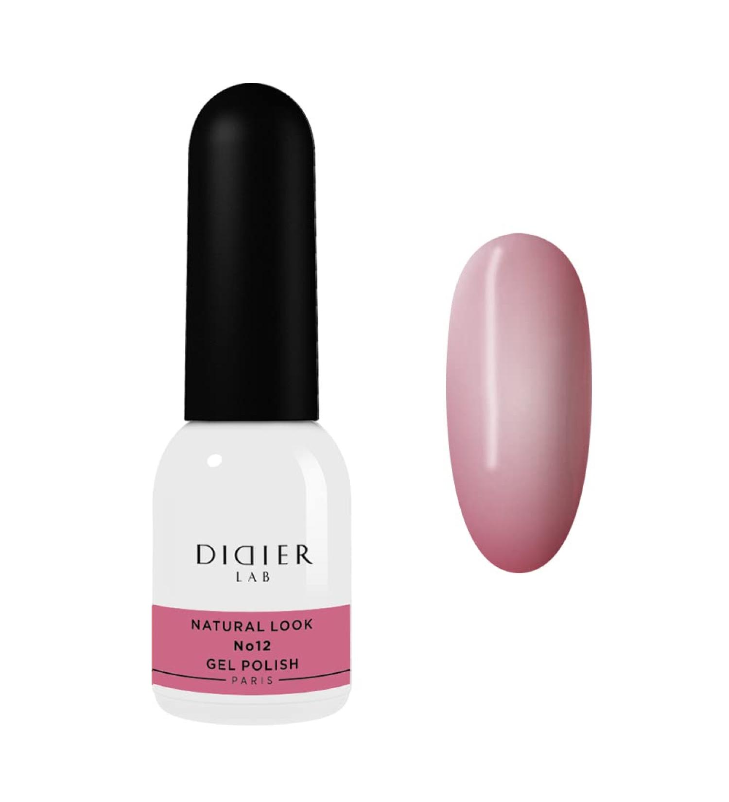 Didier Lab - Premium Gel Nail Polish Natural Look No12- Gel Nail Varnish - Nail Art - Long-Lasting Nail Polish - Easy to Apply - Gel Nails - Jelly Nail Polish - UV/LED - Chip Resistant - Buy Online on GoSupps.com