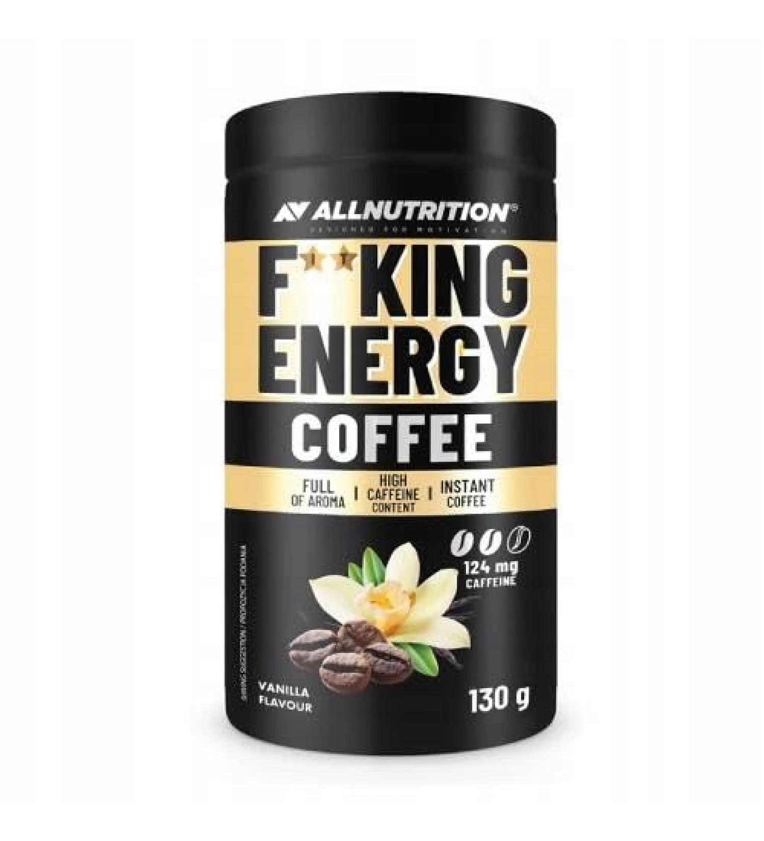 Allnutrition Fitking Energy Strong Coffee Vanilla 130G