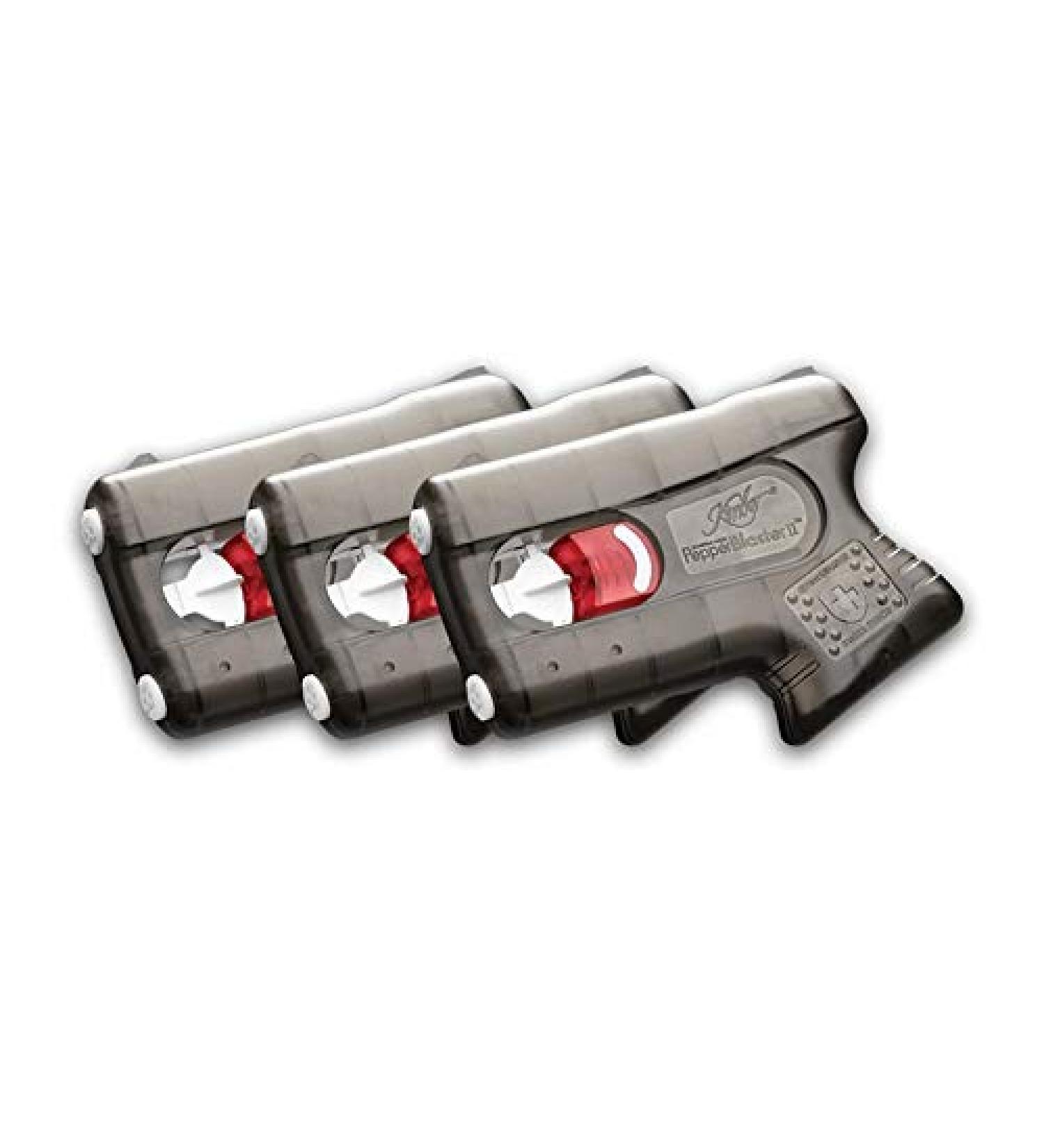 Kimber Self Defense Less-Lethal PepperBlaster II Pepper Spray Gun (Set 3,Gray) - Buy Online on GoSupps.com