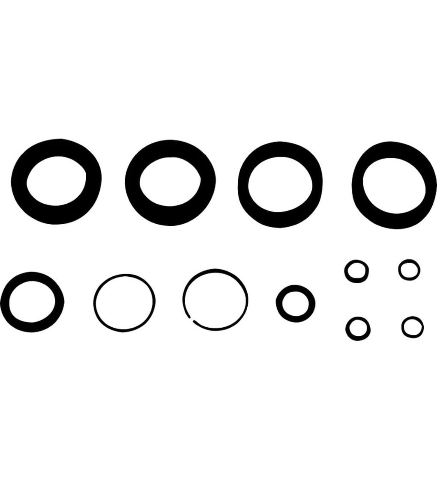 RockShox Fork Service Kit - 200 Hour/1 year, Recon RL/TK Non-Boost (A1-A2)