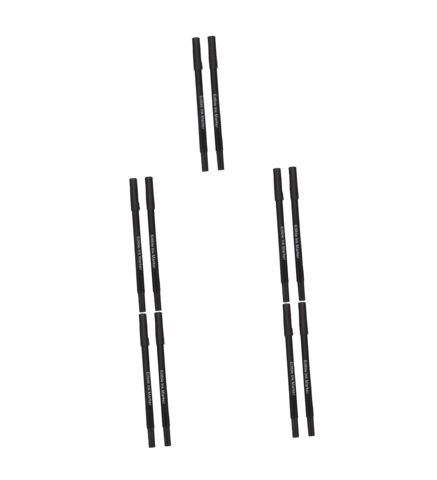 Abaodam 10 Pcs Baking Pen Dual Tip Markers Baking Supplies Edible Markers for Cookie Decorating Baking Marker Pens Baking Ink Pens Edible Pen Edible Ink Pen Signing Pen Plastic Bicuspid - Buy Online on GoSupps.com