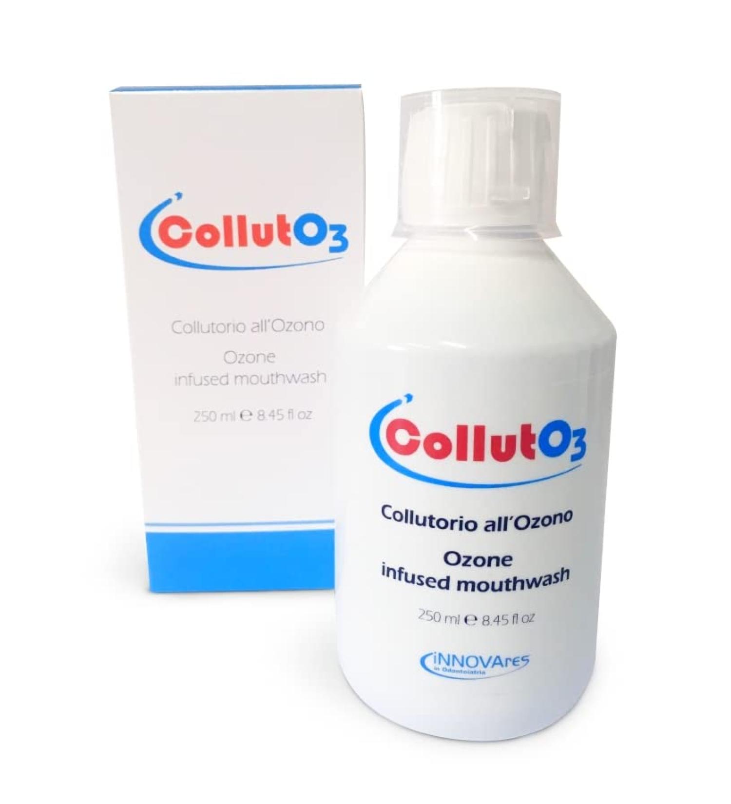 Buy INNOVARES CollutO3 Ozone Mouthwash - 250ml for Gingivitis & Oral Hygiene | International Shipping Available - Buy Online on GoSupps.com