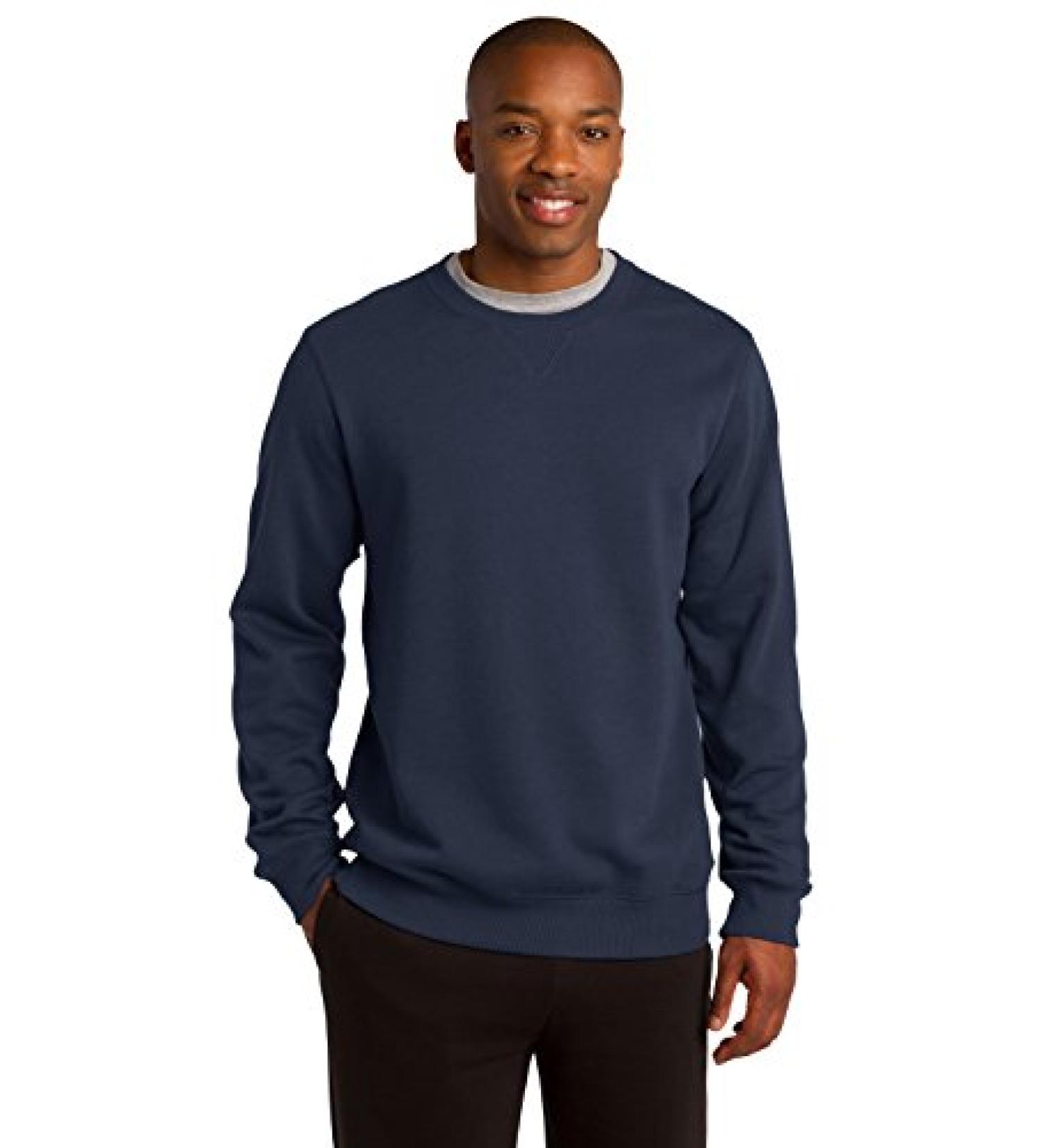 SPORT-TEK Men's Crewneck Sweatshirt X-Large True Navy