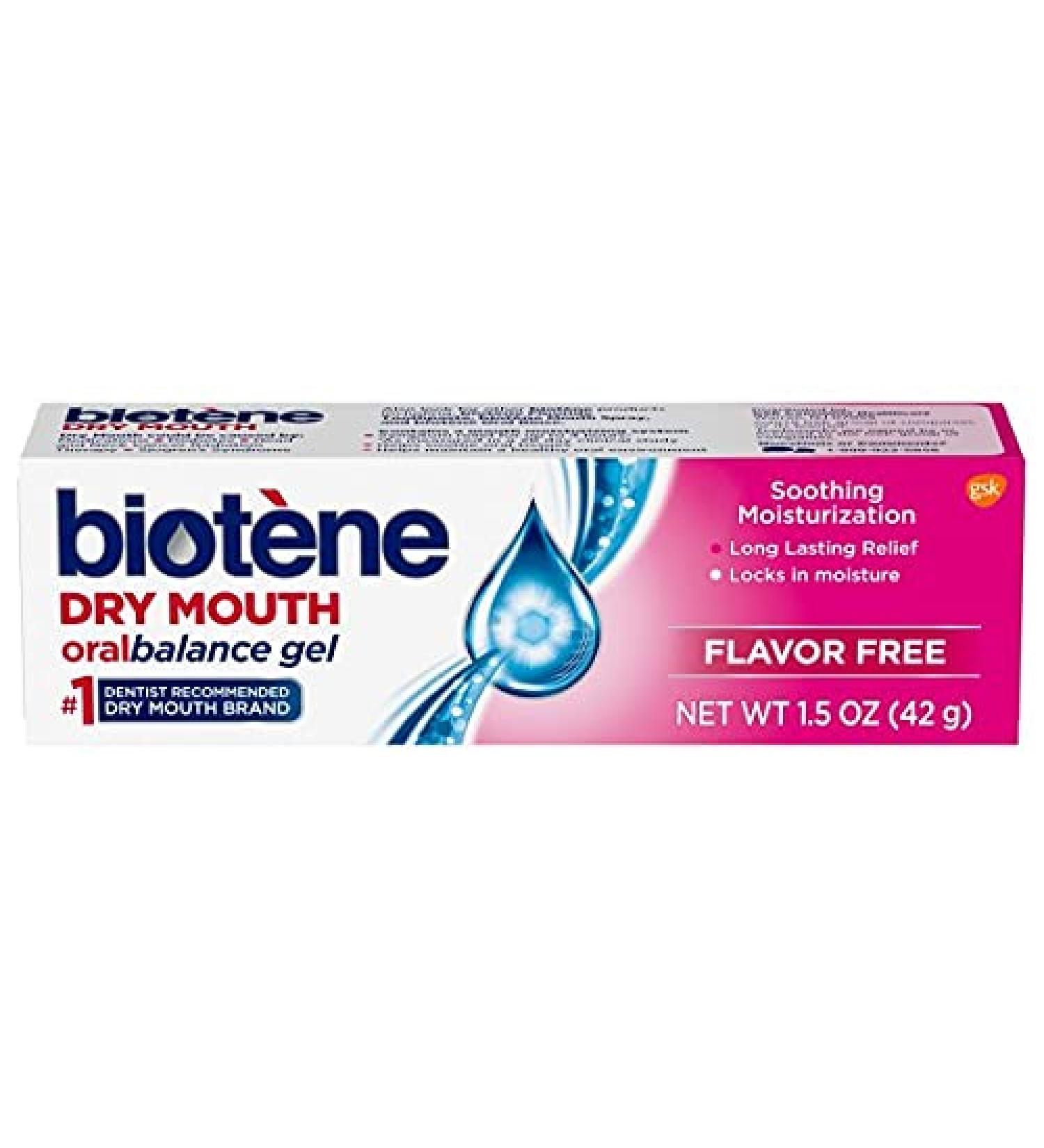 Biotene Oralbalance Dry Mouth Moisturizer Gel 1.50 oz (Pack of 3) - Hydrating Relief for Dry Mouth - Buy Online on GoSupps.com