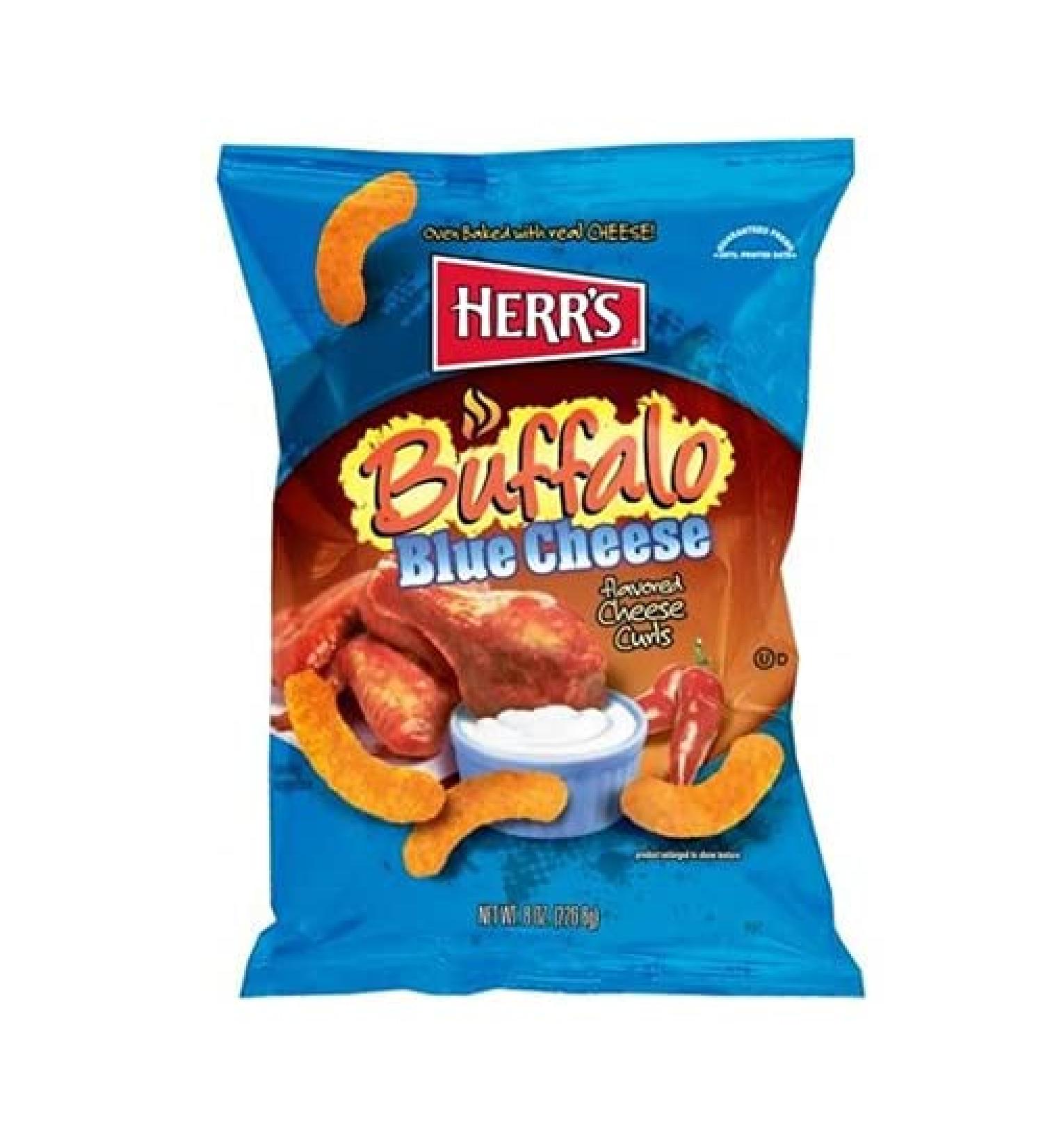 Herr's Herr's - Buffalo Blue Cheese Curls - 12x 199g