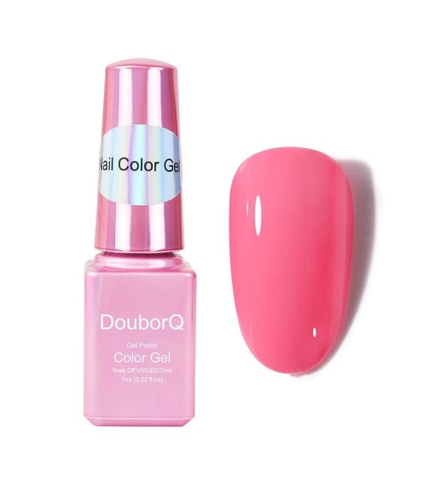7ml Soak Off Gel Nail Polish Semi Permanent Solid Lamp Varnishes Manicure Top Coat DIY UV Base Nails - (Color: 48) - Buy Online on GoSupps.com
