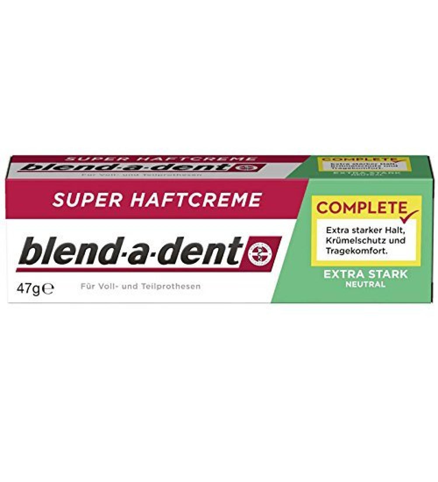 blend a dent Super-Adhesive Cream extra strong neutral 47g pack of 6 (6x 47g) by blend a dent