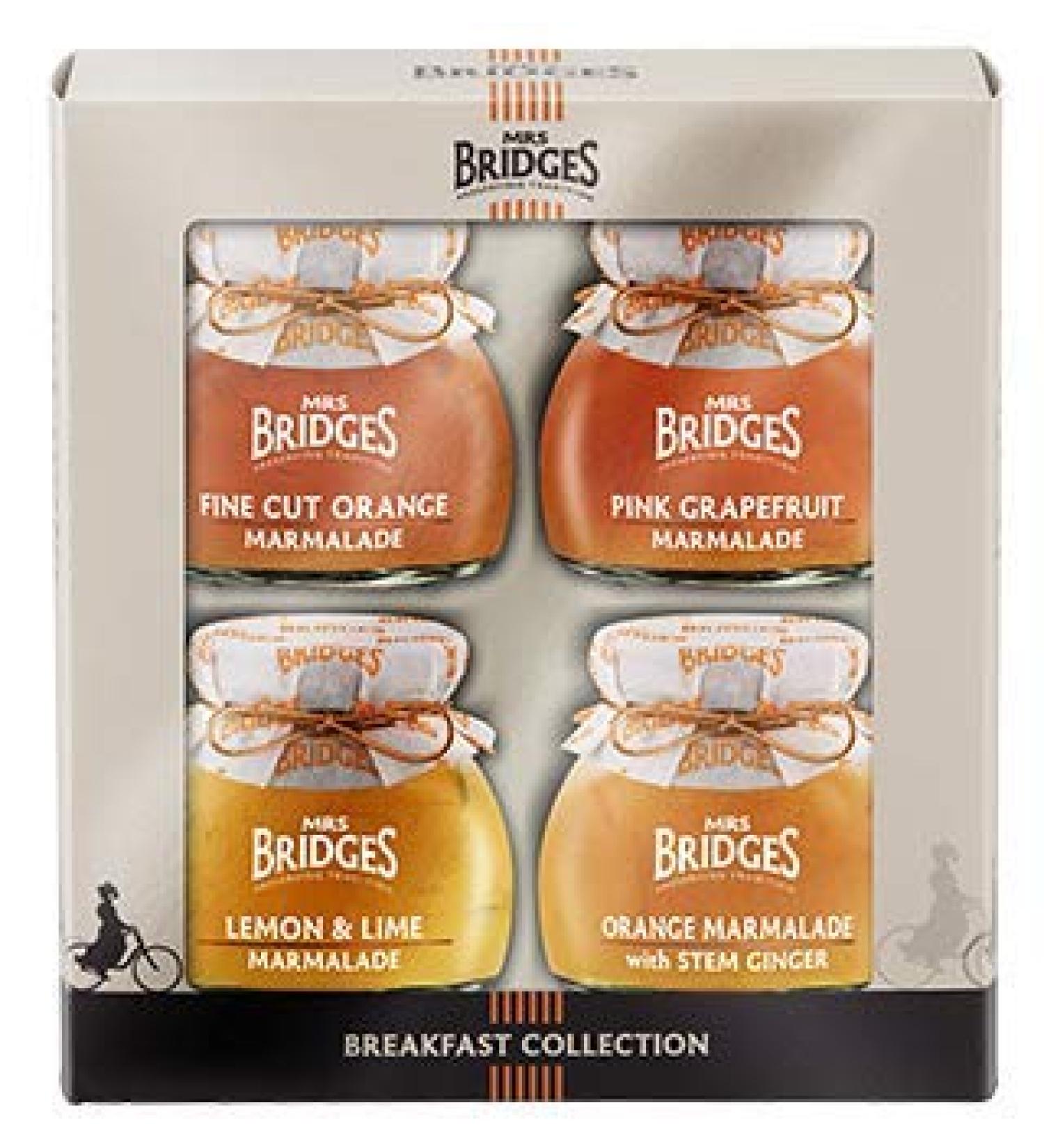 Mrs Bridges Breakfast 4 Jar Collection