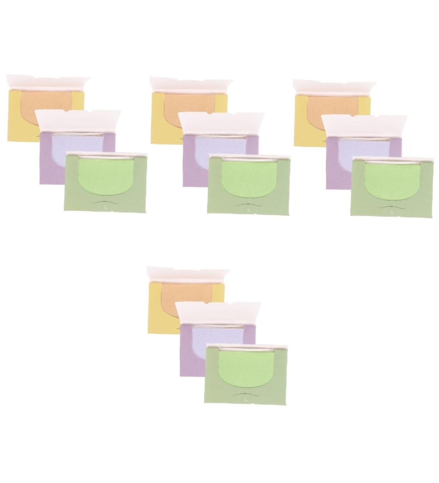 FOMIYES 4 Sets Oil Control Films Face Cleaning Oil Paper Oil Absorbing Papers Facial Skin Care Tools Face Cleaning Papers Oil Absorption Men and Women Oil-Absorbing Paper Degreasing Paper - Buy Online on GoSupps.com
