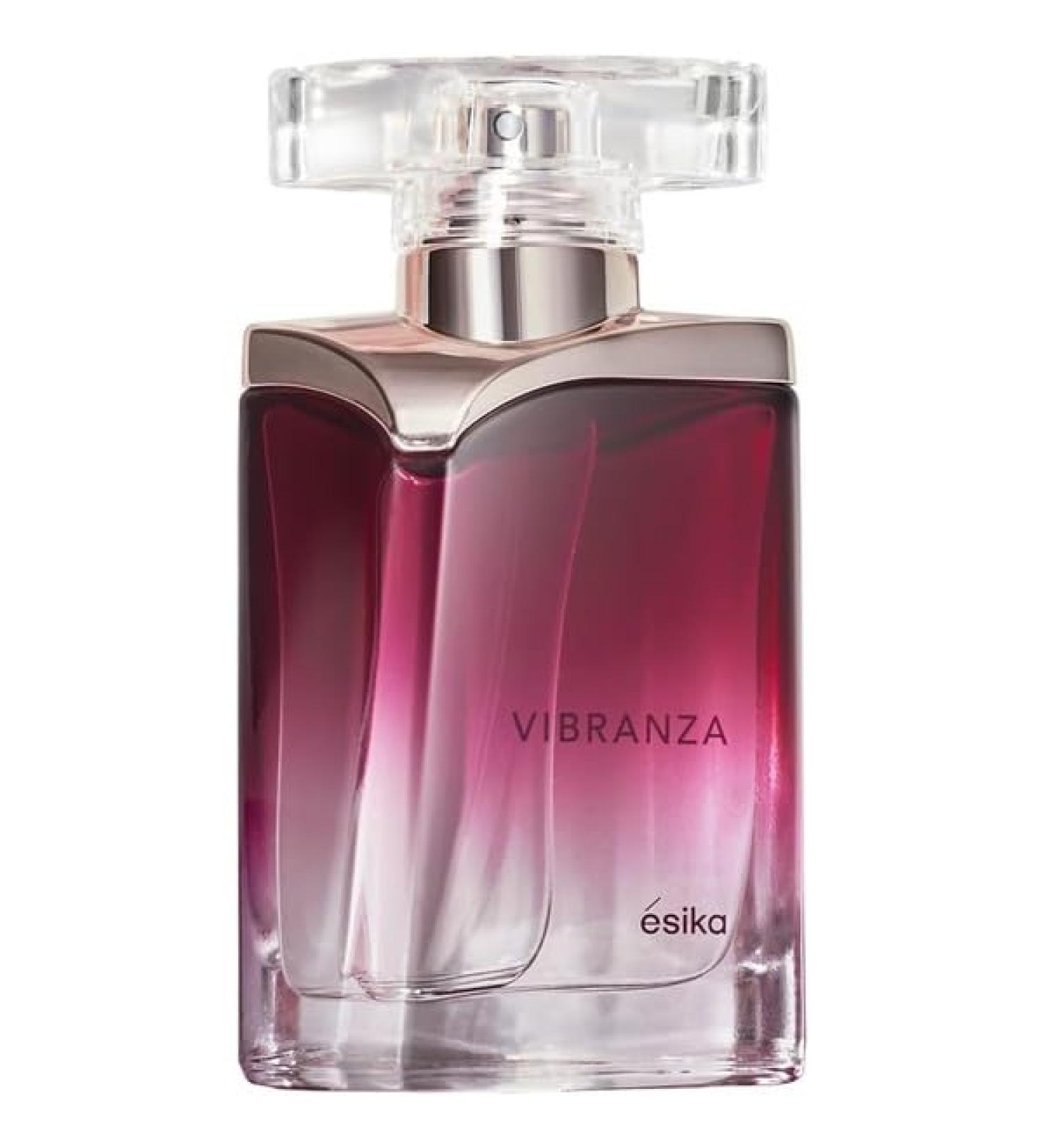 Vibranza Perfume de Mujer 45ml esika Floral Oriental with notes of Cassis Rose and OUD - Buy Online on GoSupps.com