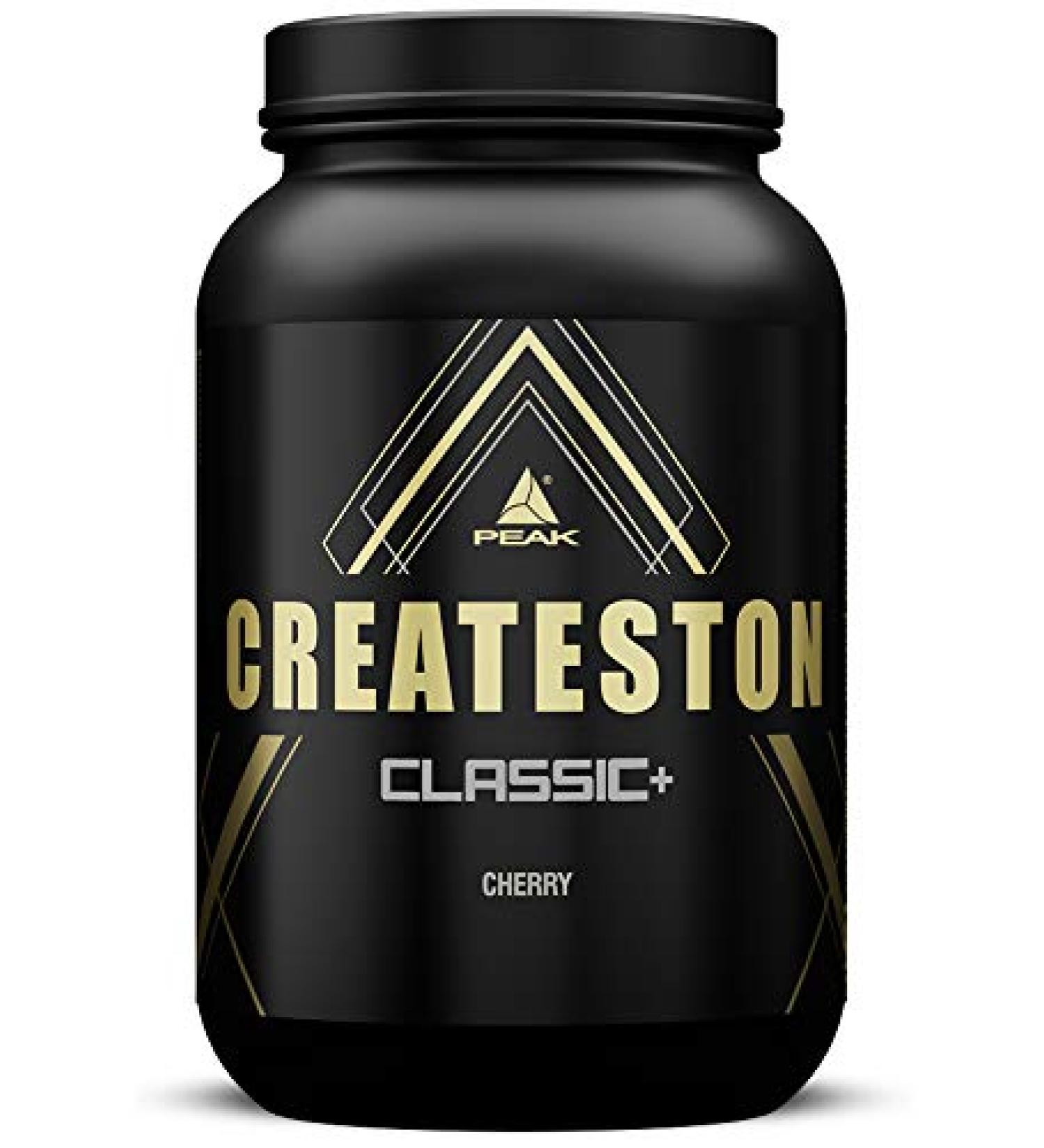 Peak Createston Classic+ - 1648g taste cherry i post workout I all in one i over 60 key substrates I protein i creatin (creatine) i carbohydrate matrix i muscle building cherry