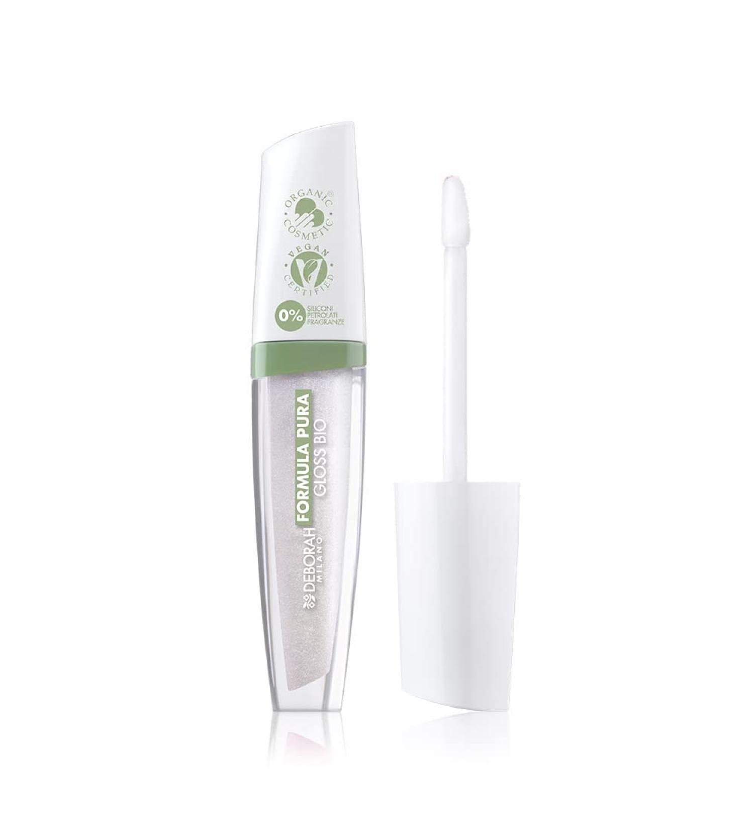  DEBORAH Deborah Gloss organic pure formula ultra-shiny and nourishing color no. 1 sheer with 100% naturally derived ingredients - Buy Online on GoSupps.com