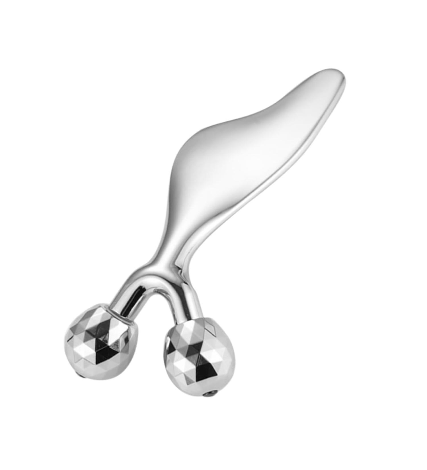 Beavorty Dolphin Scraping Board Skincare Tool Skin Care Tools Beauty Tools Grooming Tools Massager Walker Face Roller Facial Rollers Eyes Massage Stick Scroll Wheel Woman Stainless Steel 11.40X4.70X3.00CM Silver - Buy Online on GoSupps.com