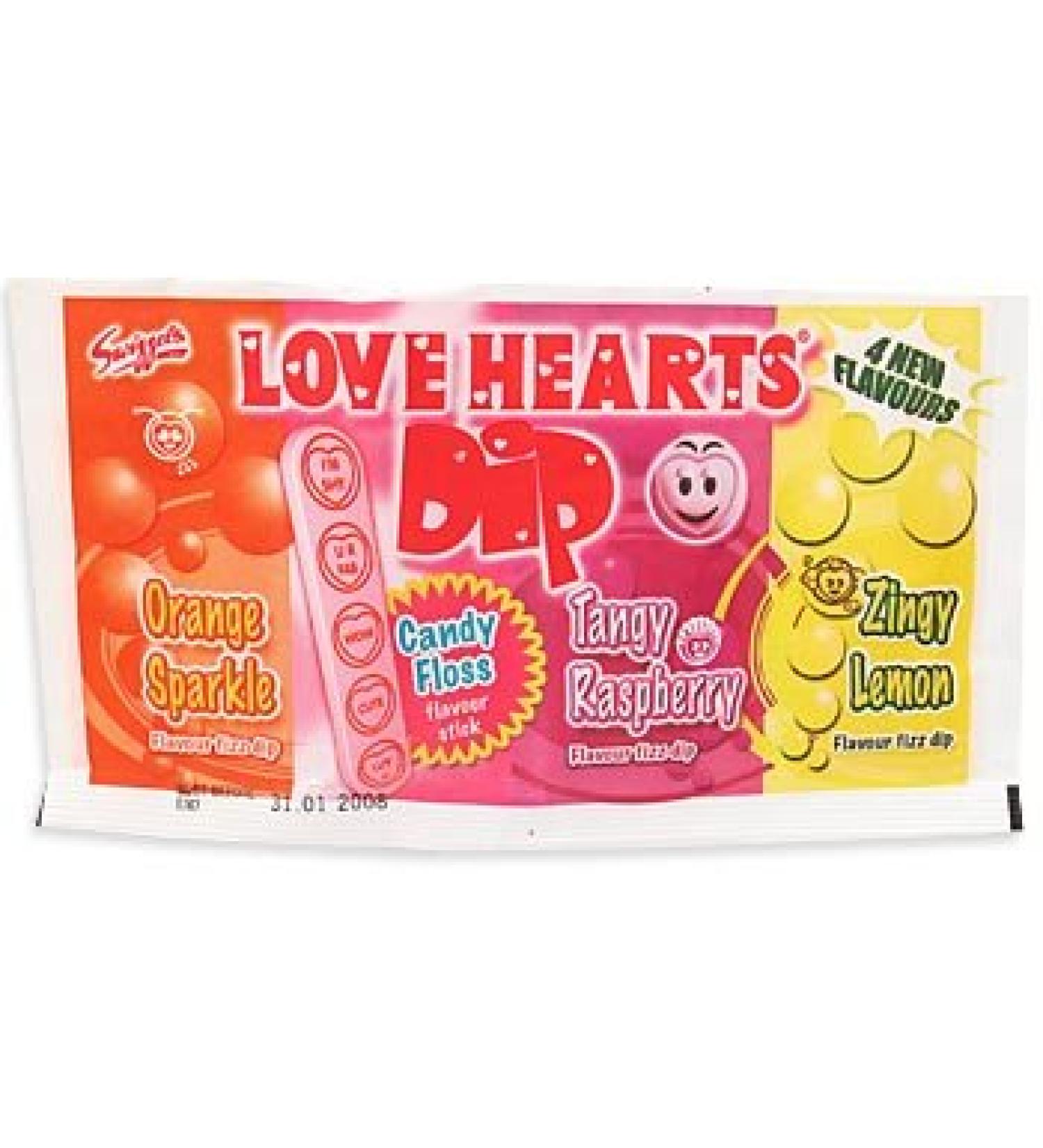 Love Hearts Dip x6