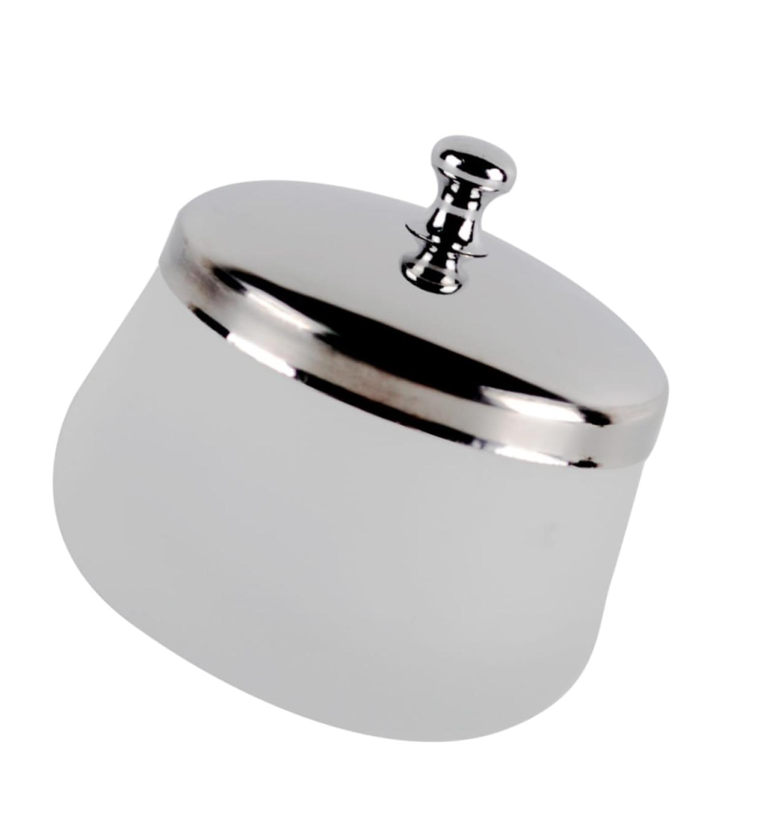 VALICLUD Gobelet Rond Verre D poli pour Dissolvant Vernis Ongles Contenant Liquide pour Manucure Blanc - Buy Online on GoSupps.com