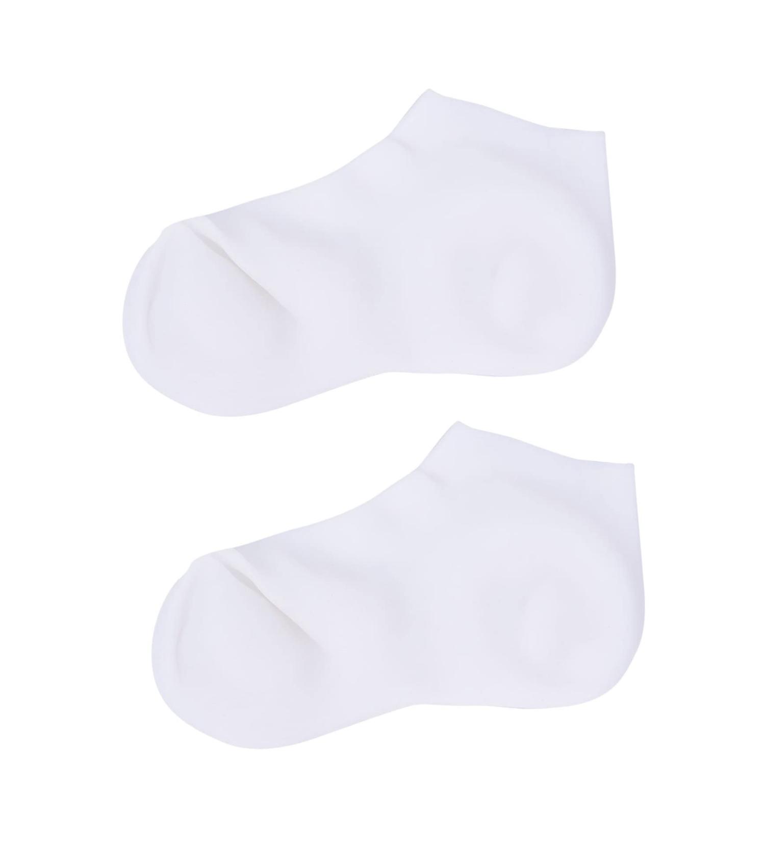 minkissy 1 Pair Protective Socks Exfoliator Stocking Heel Protector Socks Feet Repair Socks Gel Socks Night Moisturizing Socks Foot Exfoliator Sock Women's Anti-Crack Sebs White Aloe - Buy Online on GoSupps.com