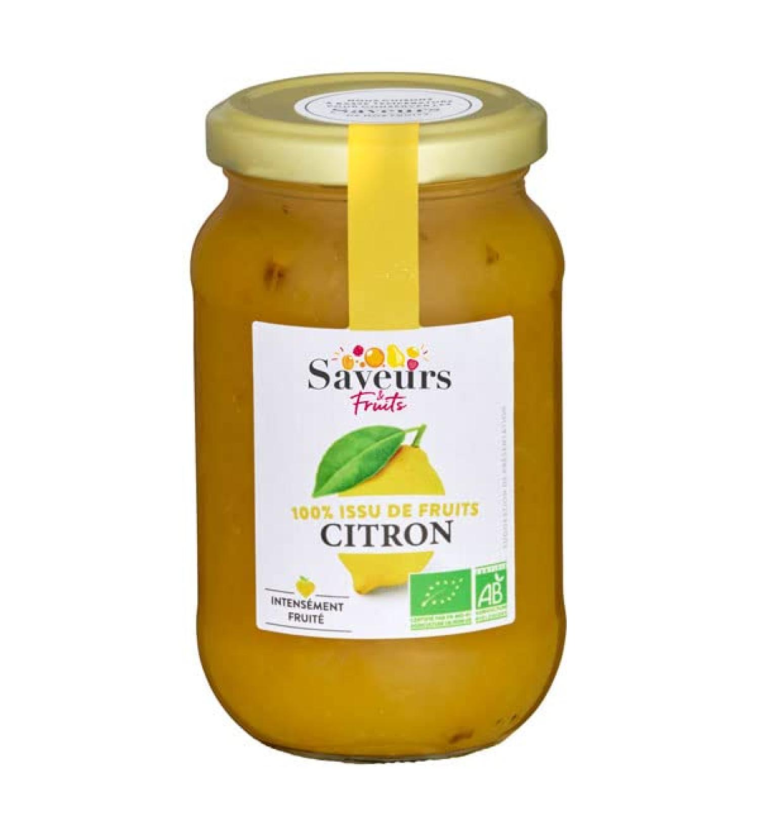 Flavors & Fruits - Organic Yellow Lemon Preparation 310g - Unit - Buy Online on GoSupps.com