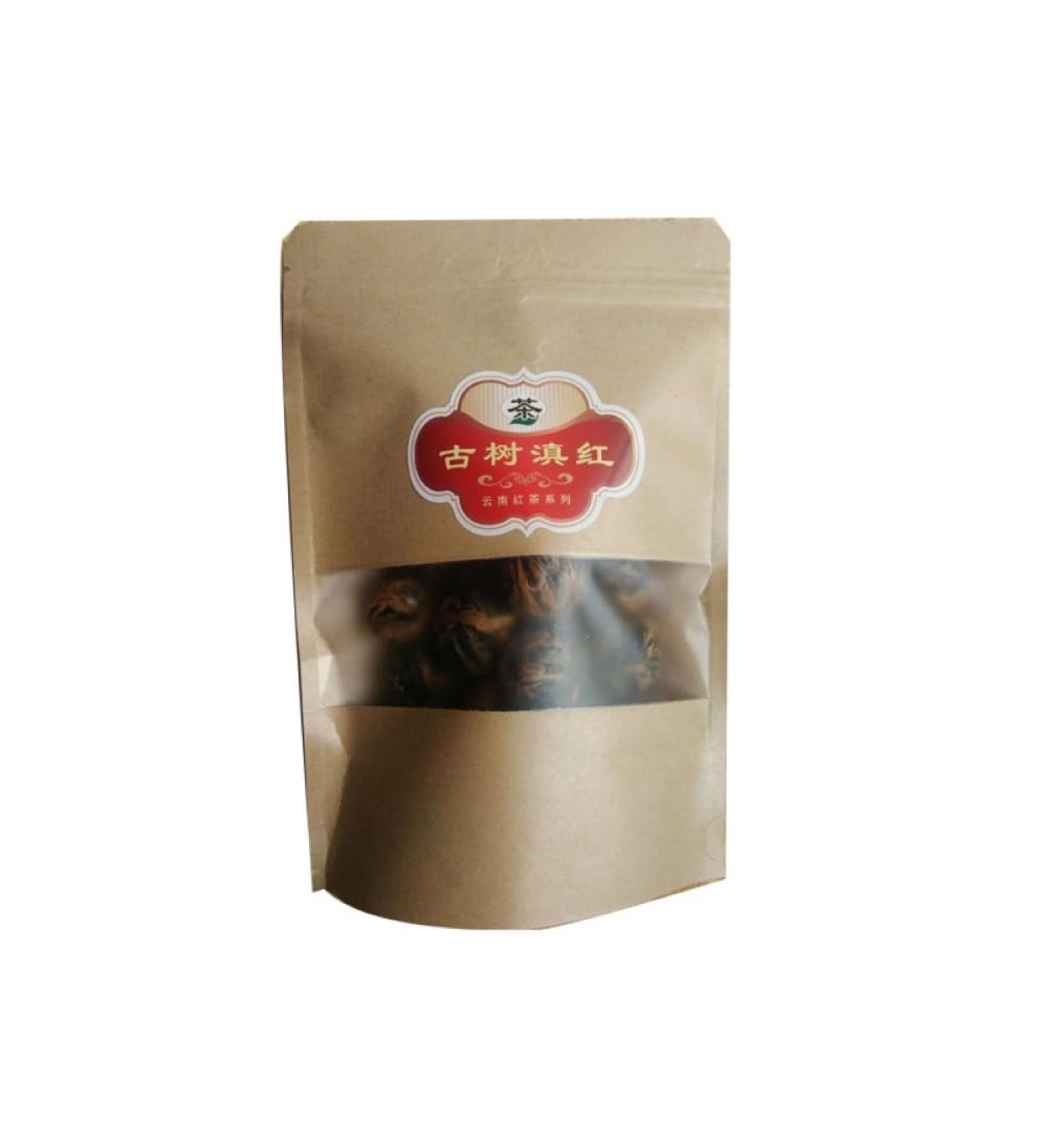 Yunnan Black Tea Purely handmade honey-scented golden black tea dragon beads 125g*4 - Buy Online on GoSupps.com
