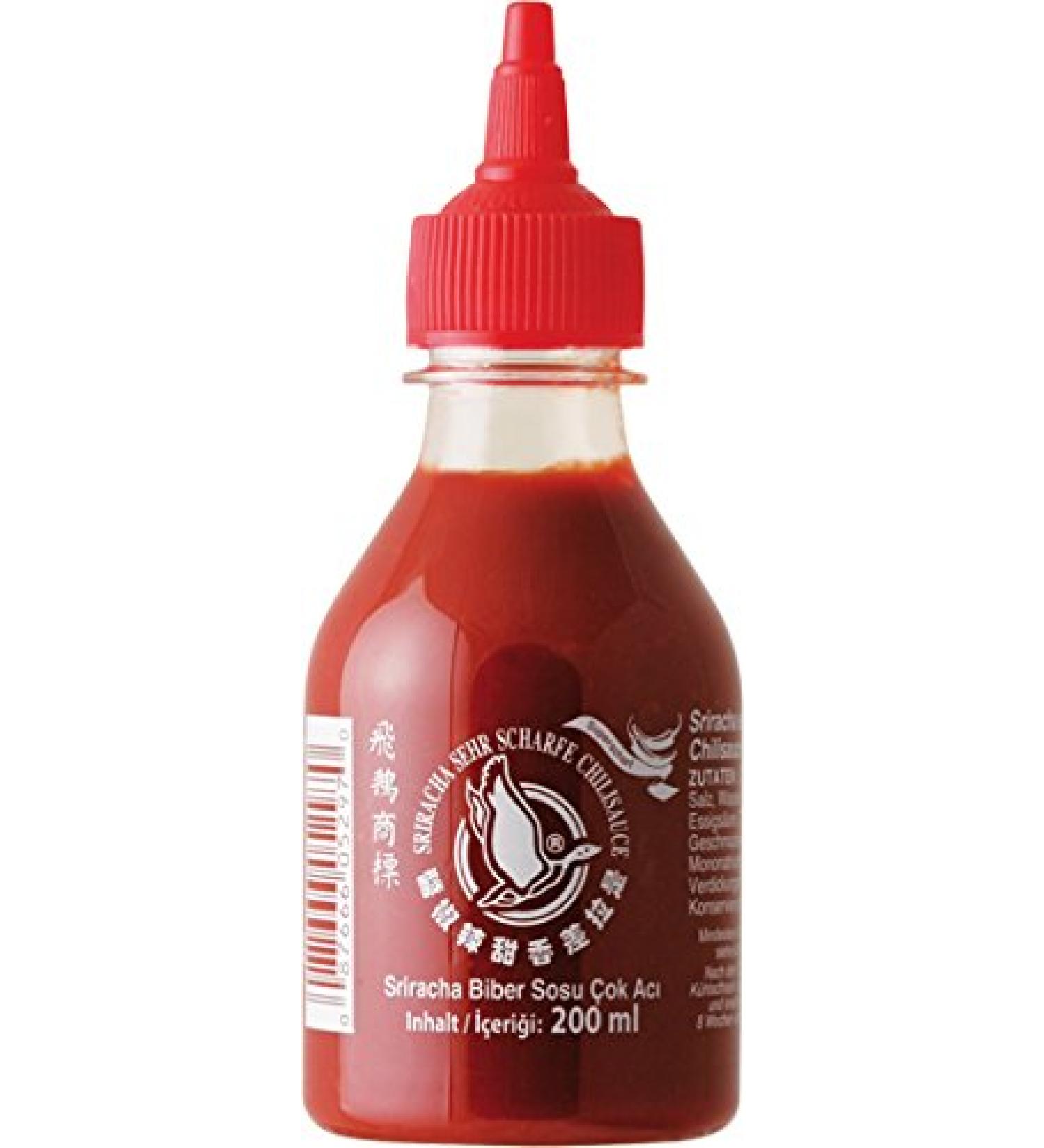 Flying Goose Flying Goose Sriracha Ultra Chilli Pepper Sauce 200 ml Pack of 3