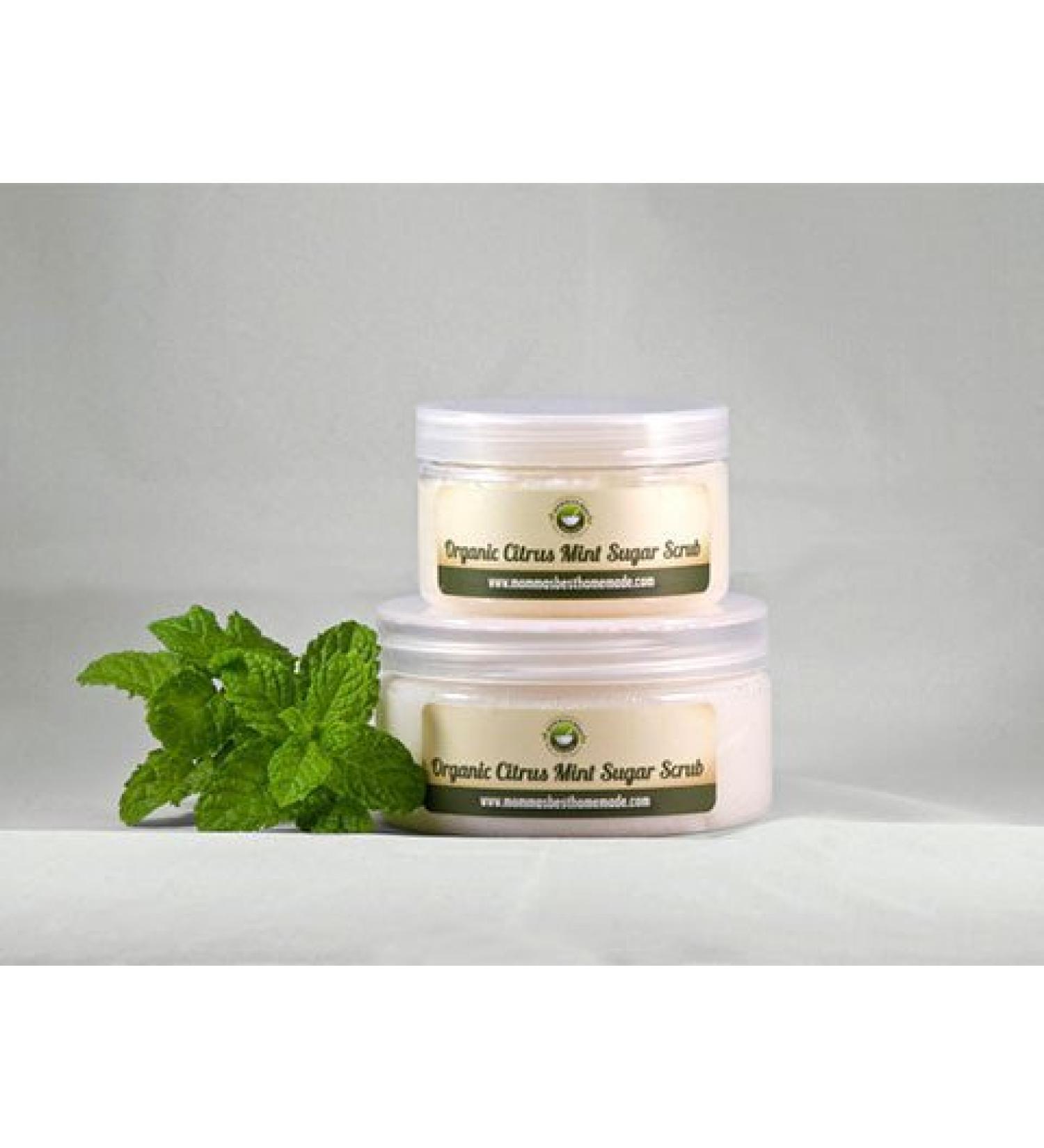 Momma's Best Homade Organic Citrus Mint Body Scrub (5OZ) 0.05 Fl Oz (Pack of 100)