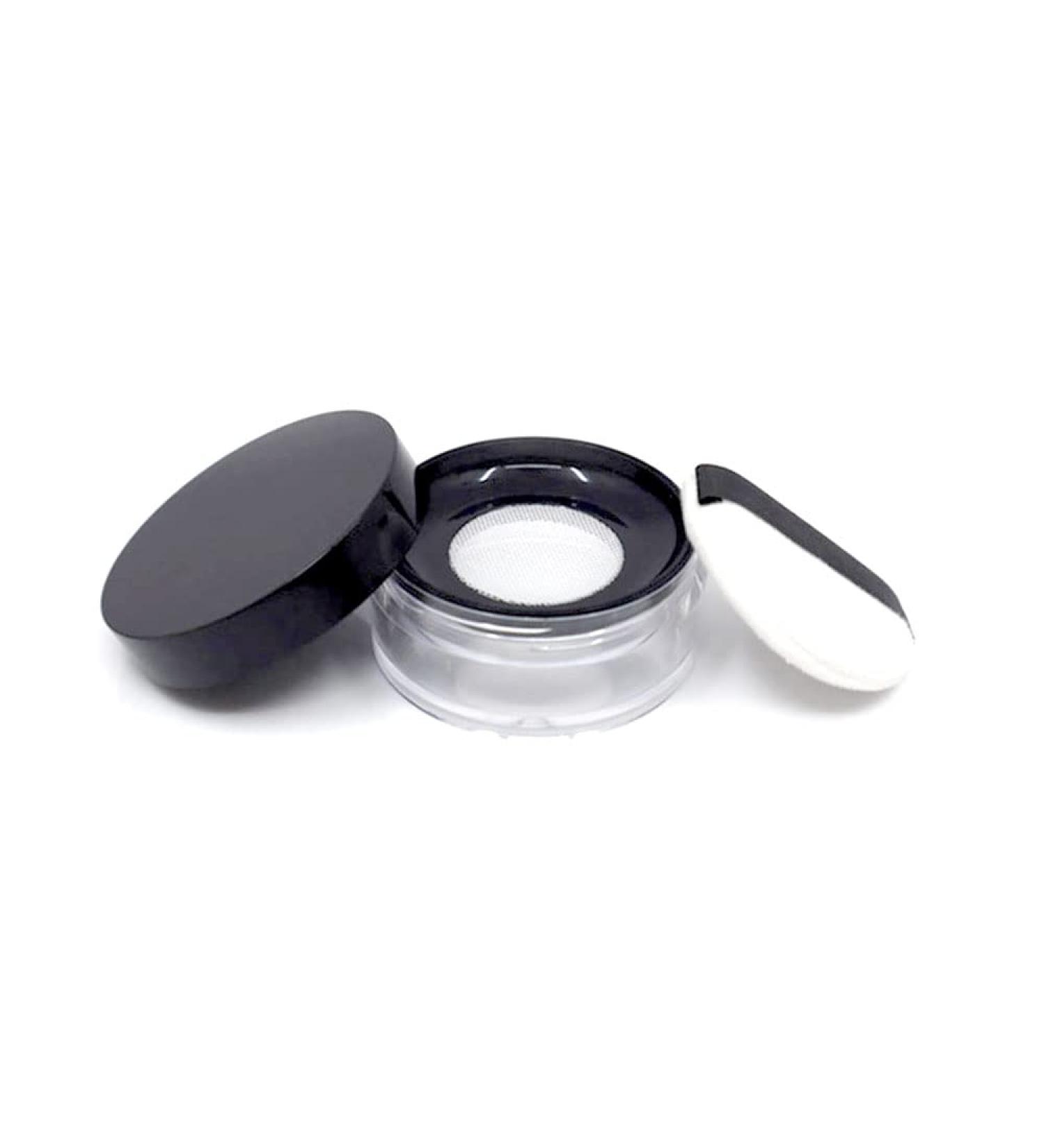 1PCS 10G Plastique Poudre Loose Poudre Makeuvr JAR JAR JAR CONTERITEUR 10g black