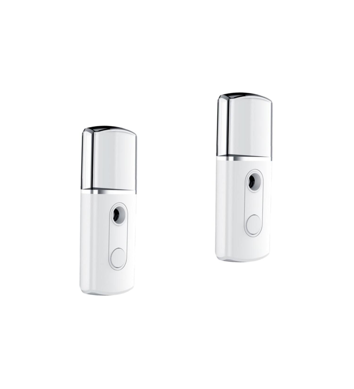 WOONEKY 2 Pcs Steamer Electric Sprayer Portable Facial Mister Handheld Sprayer Mini Face Spray Device White - Buy Online on GoSupps.com