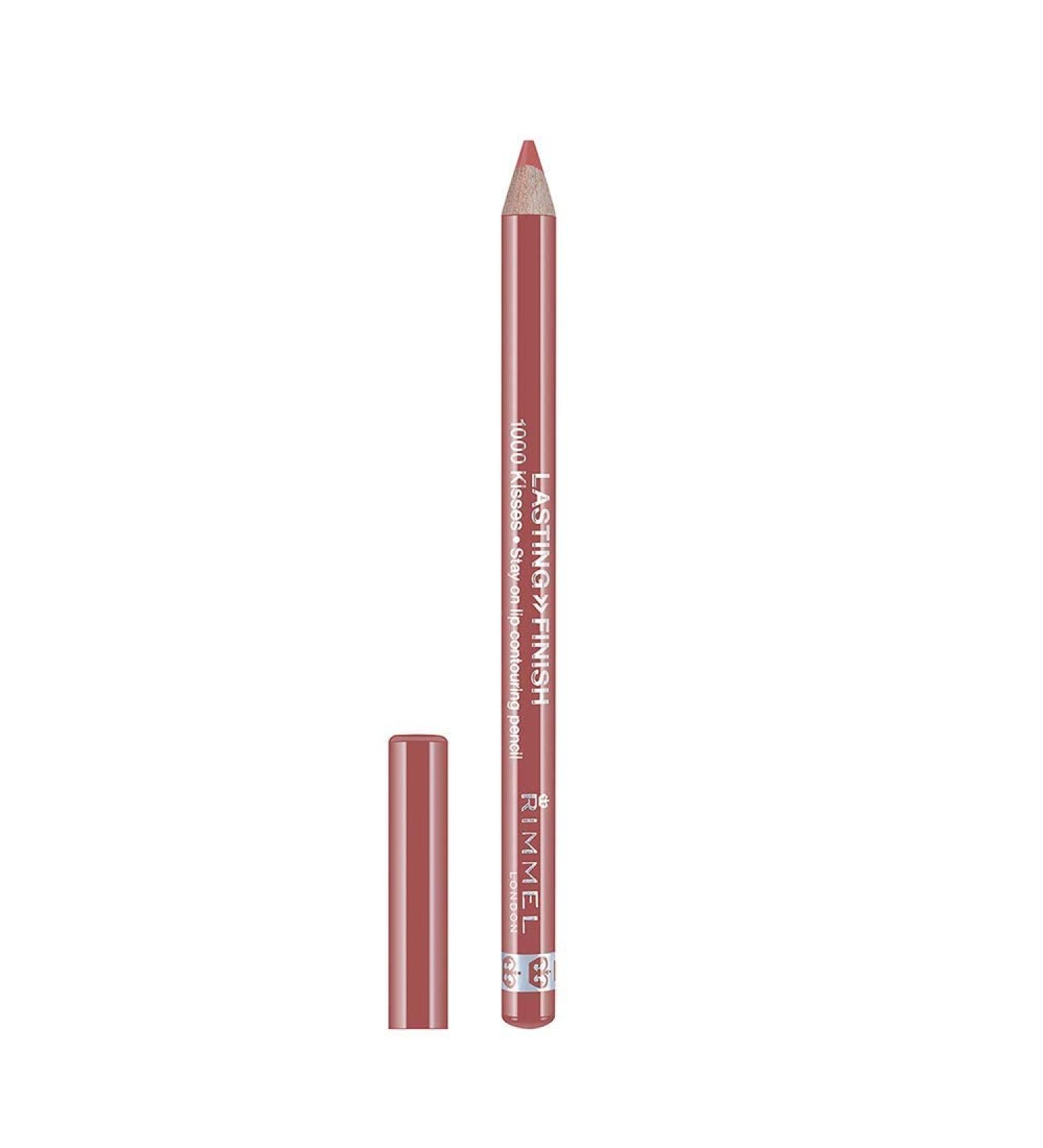 Rimmel London Lasting Finish 1000 Kisses Lip Contouring Pencil 080 Blushing Nude - Long-Lasting, Smudge-Proof, 0.04 oz - Buy Online on GoSupps.com