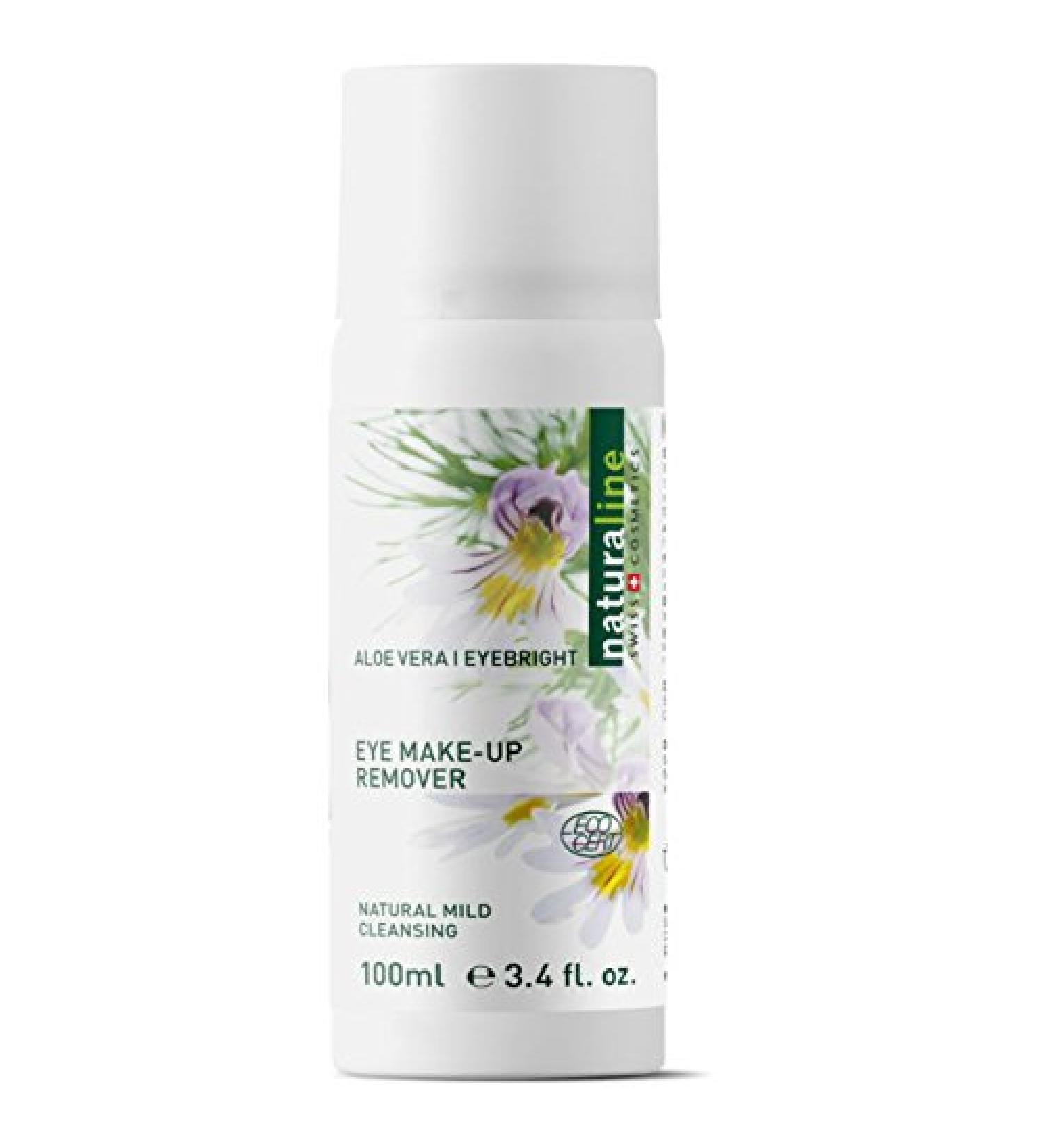 Naturaline Eye Makeup Remover - Gentle Effective & 3.4 fl. oz for All Skin Types Shop Internationally - Buy Online on GoSupps.com