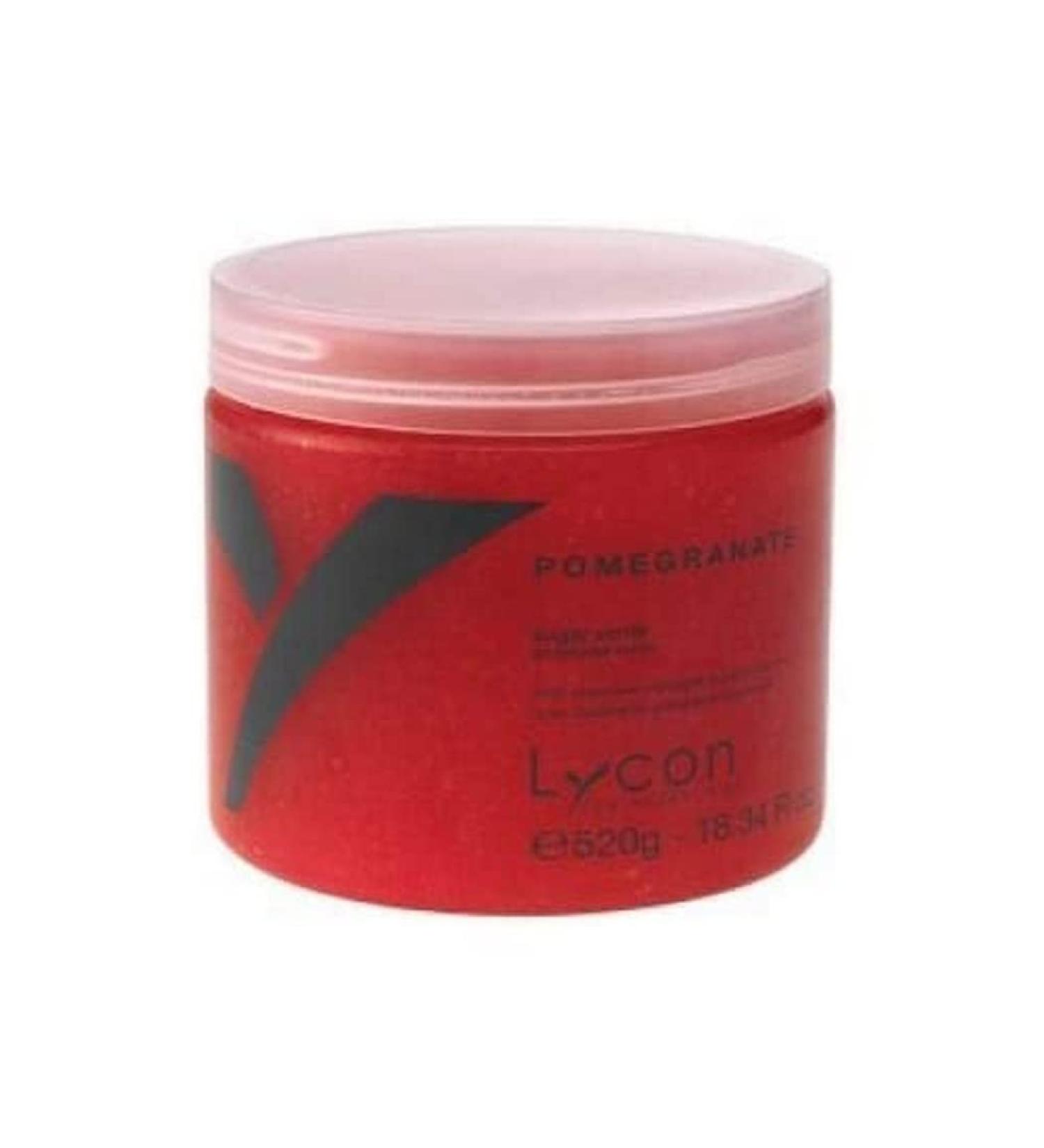 Lycon Pomegranate Sugar Scrub 520g oil-free sugar scrub for the entire body