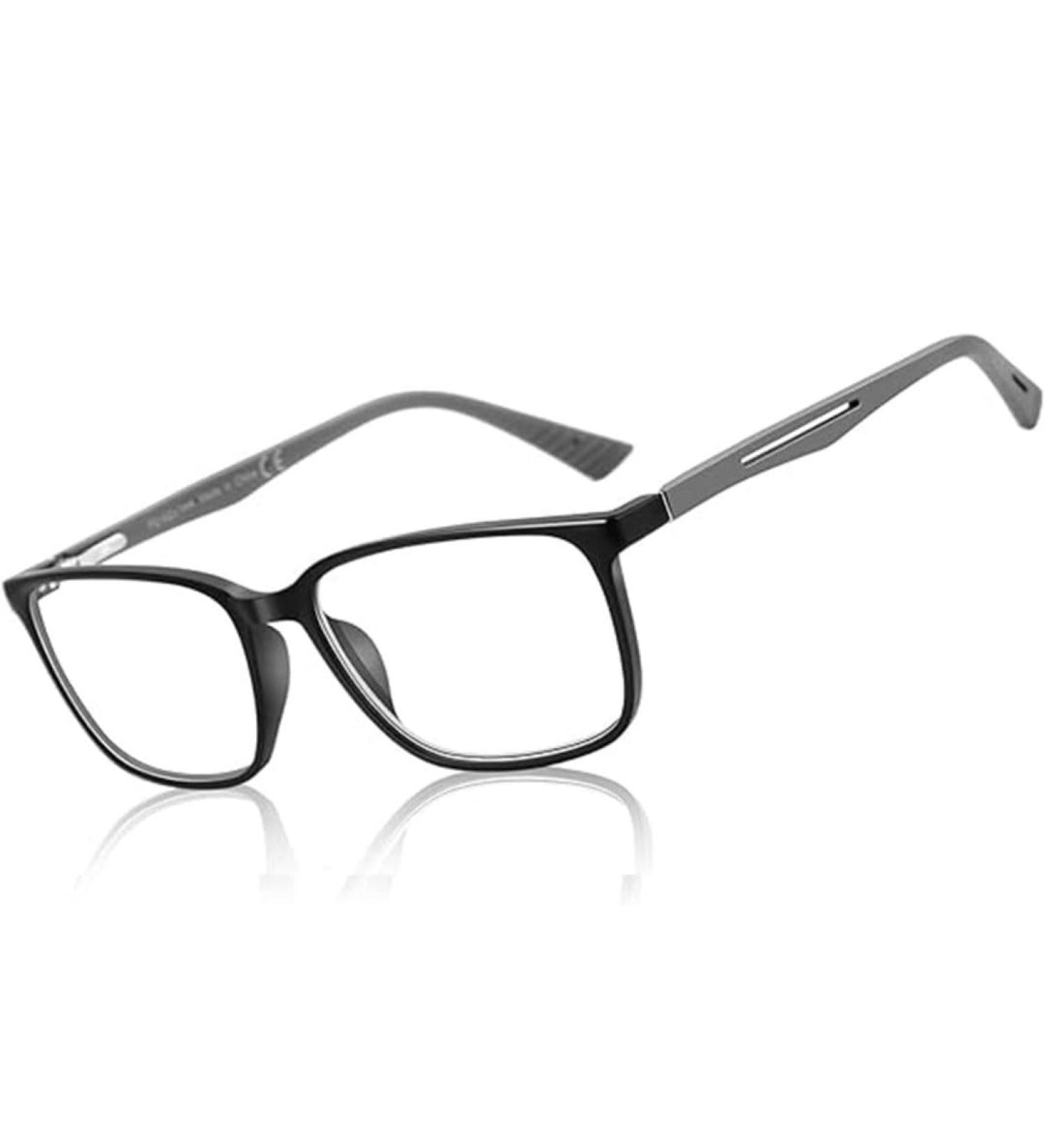 ZENOTTIC Blue Light Blocking Glasses Reading Glasses for Men Square Frame Readers Anti Glare Sport Computer Glasses Black 0.0 x - Buy Online on GoSupps.com