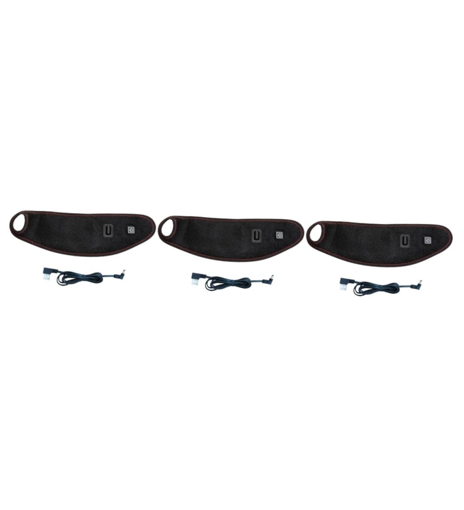 Hemoton Heated Wristguards - 3 Sets Sports Wristbands & Warm Brace Supports | Carbon Fiber Heating | Left Hand Wrist Brace & Glove for Ultimate Comfort - Buy Online on GoSupps.com