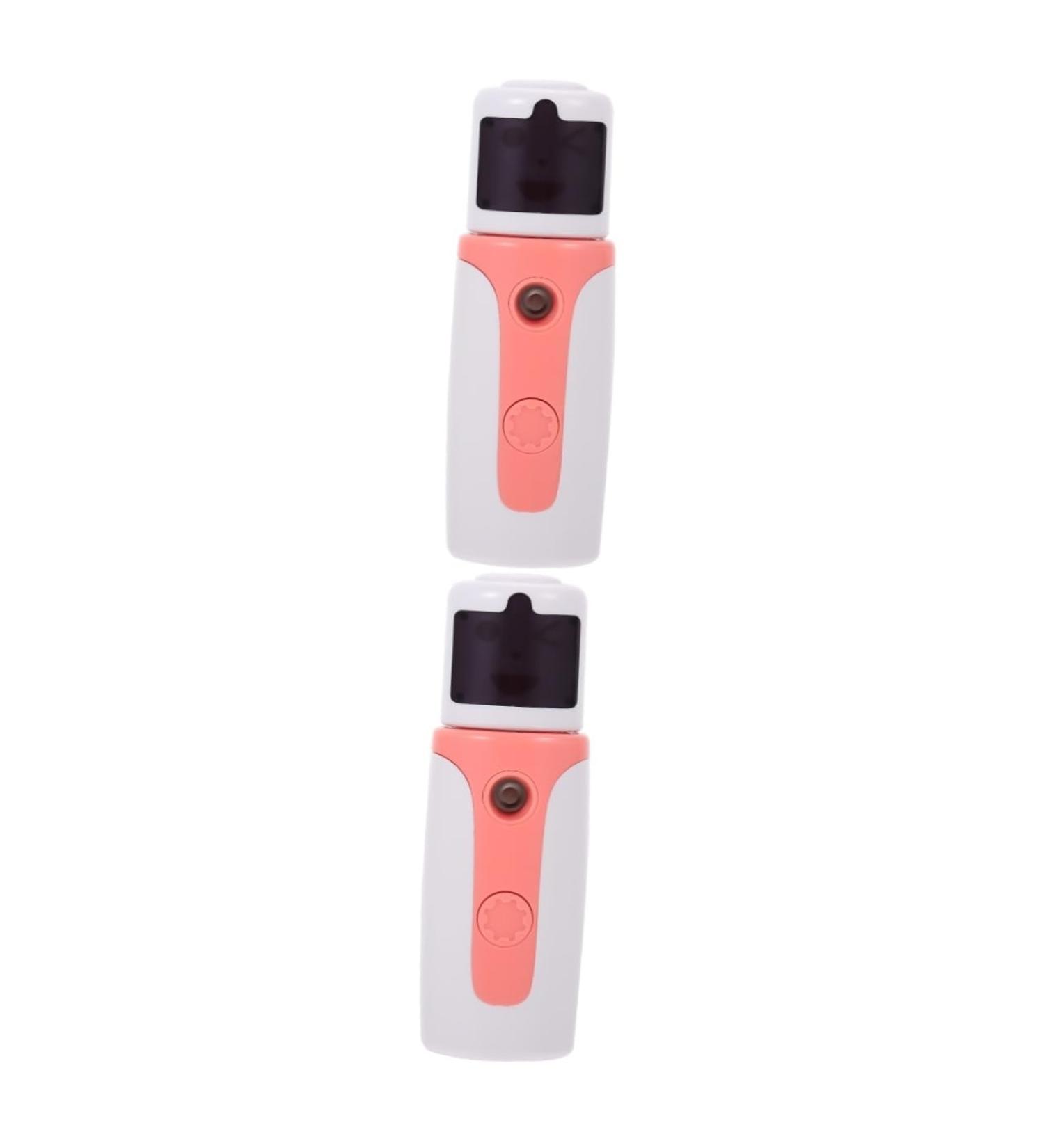 Beavorty 2 Sets Hydrating instrument portable steamer nano facial mister mini humidifier facial steamers 10X3.3cmx2pcs Pinkx2pcs - Buy Online on GoSupps.com