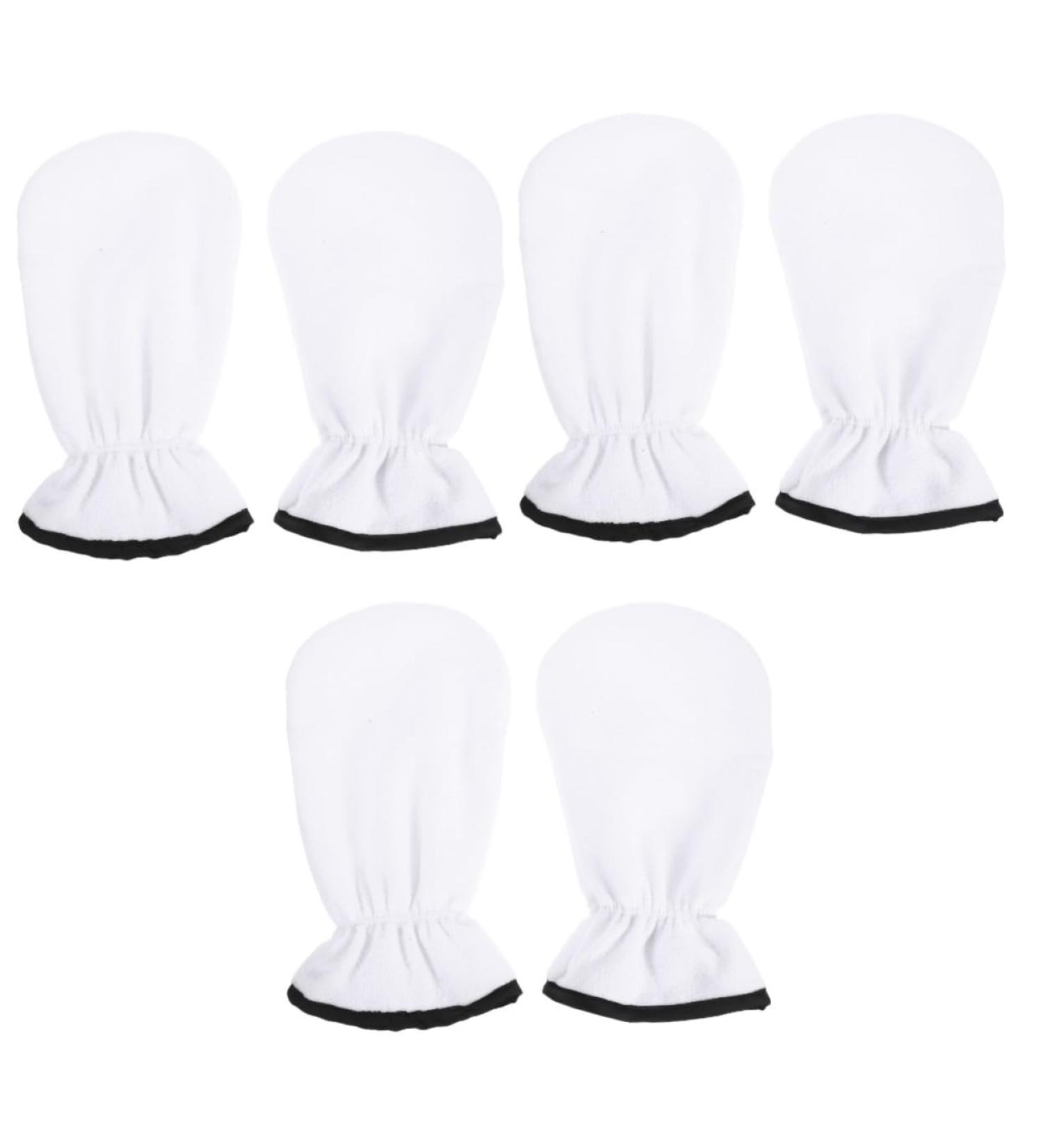FOMIYES 3 Pairs Maintenance Essential Oil Gloves Hand Warmers Gloves Hand Mask Gloves Paraffin Wax Hand Cover Hot Wax Paraffin Gloves Heat Preservation Gloves Spa Mittens White - Buy Online on GoSupps.com
