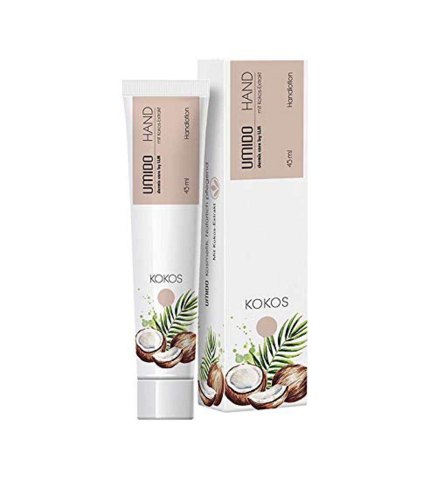 1x UMIDO hand lotion 45 ml coconut extract | hand cream | cream | care cream | lotion | skin care | hand care