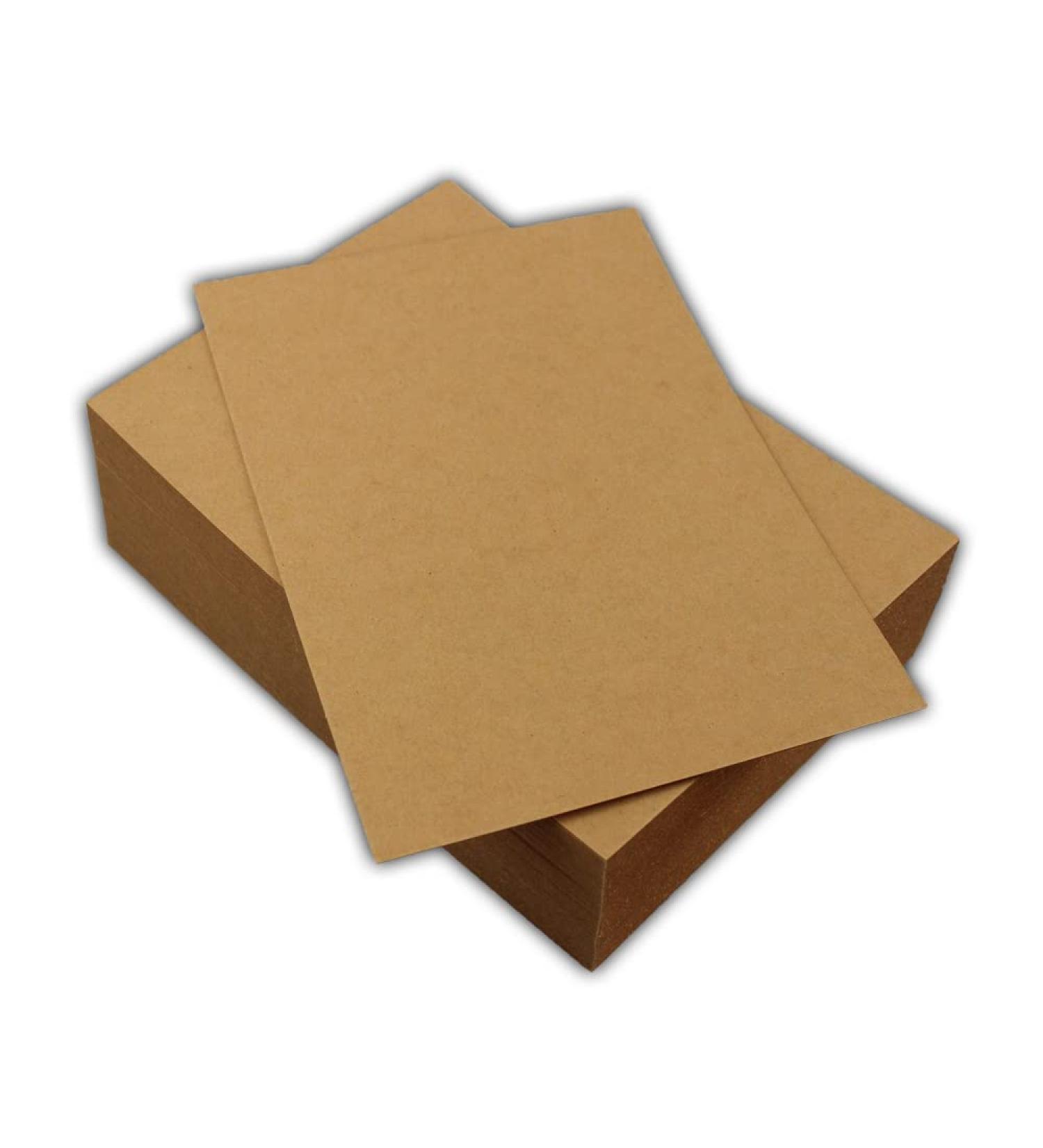 50 EcoSwift 5x7 Chipboard Sheets for Scrapbooking & Packaging - 5x7 Inch Craft Material - Buy Online on GoSupps.com