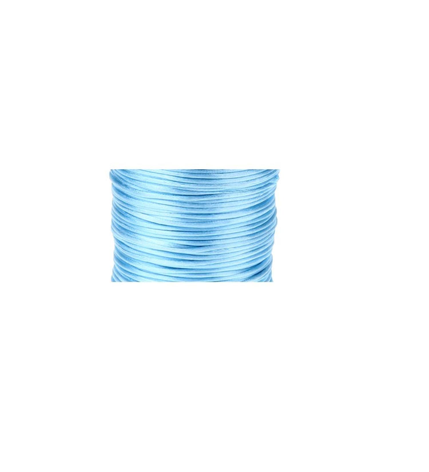 meter Kumihimo satin cord 1mm for crafting pacifier chains ideally suited according to DIN-EN 71-3