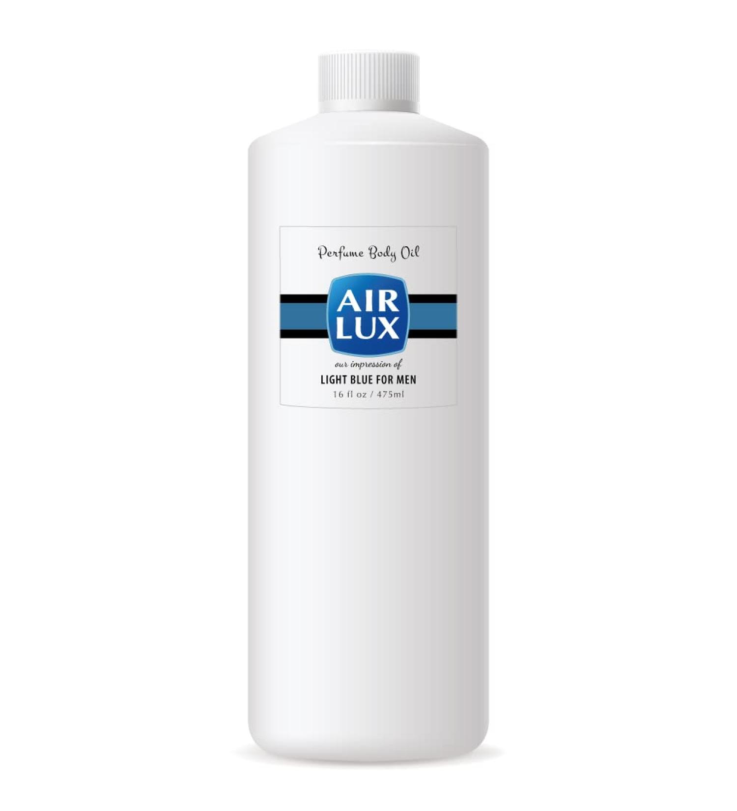 Perfume Impression of Light Blue For Men For Men Pure Concentrated Long Lasting Fragrance Alcohol-Free Body Oil Dupes Grand Quality Bulk Size Type Parfums Cologne 16 Fl Oz - Buy Online on GoSupps.com