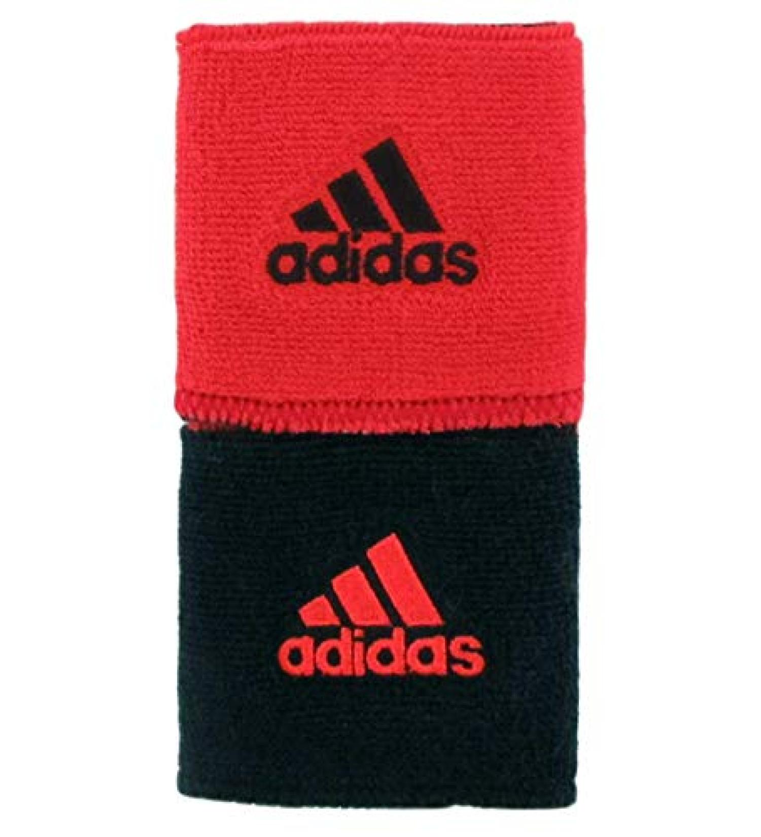 adidas Interval Reversible Wristband - Hi-Res Red/Black - One Size - Buy Online on GoSupps.com