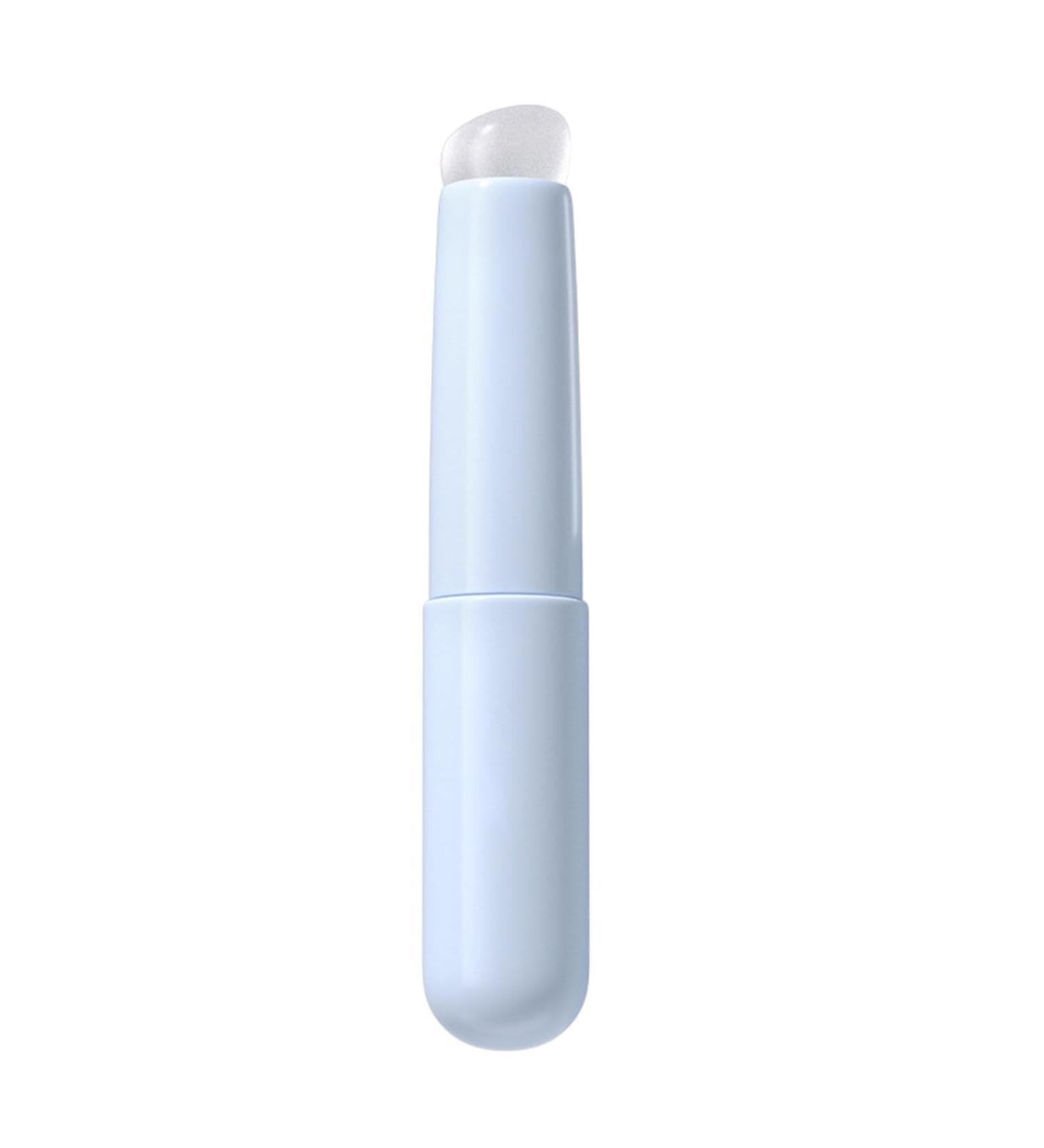 Silicone Lip Brush Soft Silicone Angled Round Head Lip Brushes Silicone Lip Applicator Reusable Lip Scrub Brush for Lipstick Lip Gloss Lip Balm Portable Multi Function Lipstick Applicator blue - Buy Online on GoSupps.com