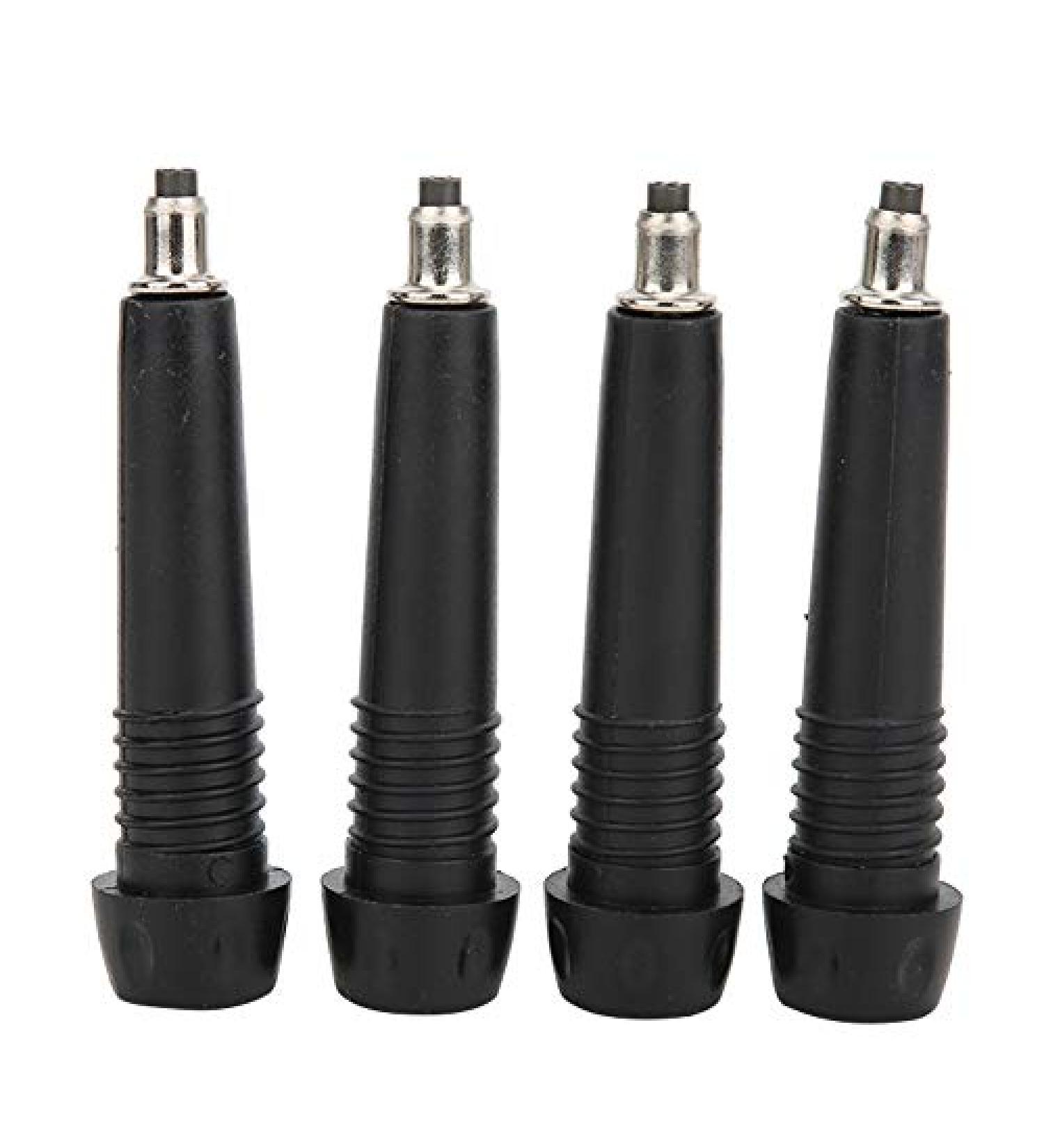 Buy Hiking Sticks Replacement Tips - 4 Pcs 8x1.5 cm Portable Trekking Pole Tips - Pointed Carbon Steel for Hiking & Trekking - Buy Online on GoSupps.com