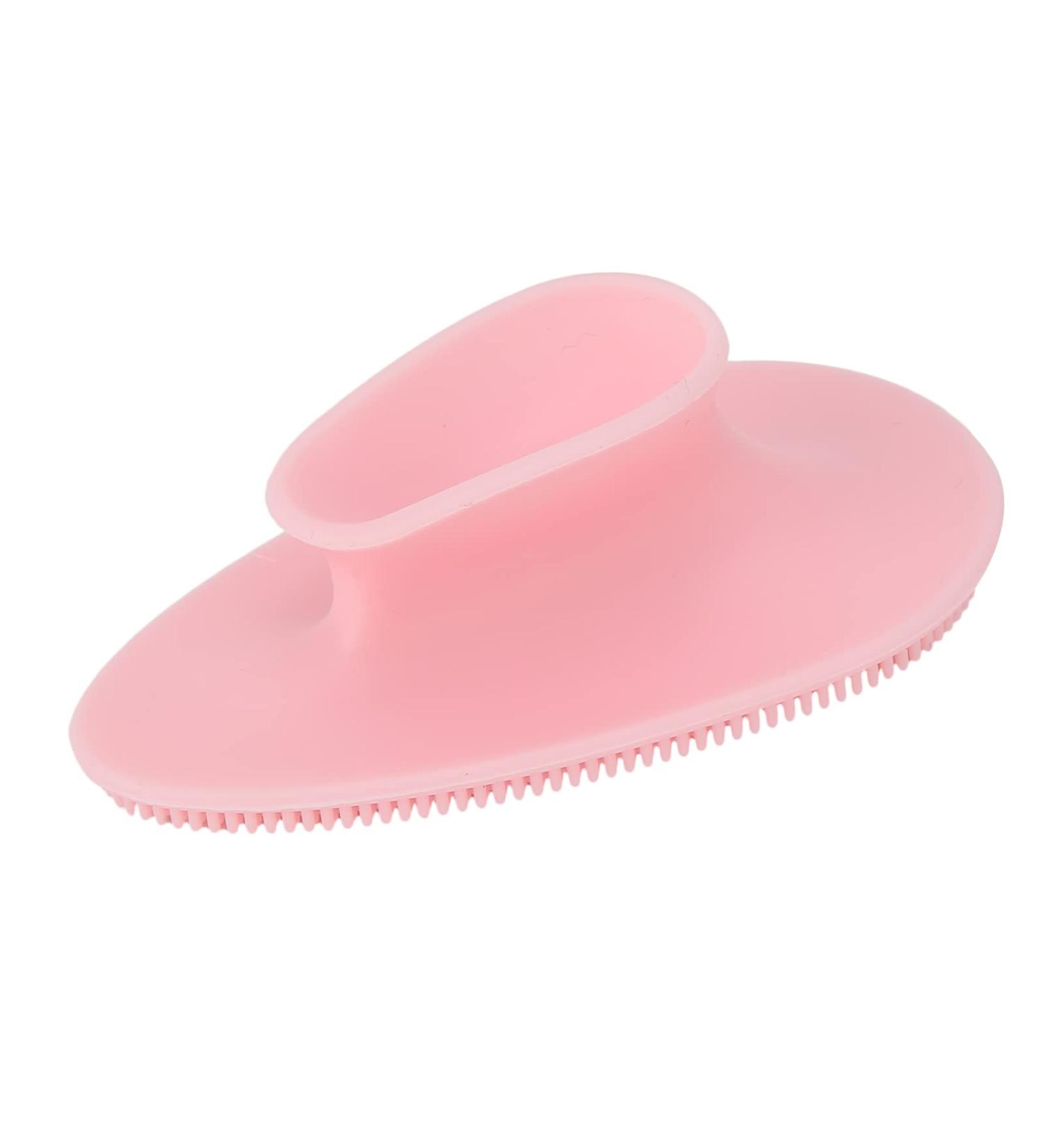 Silicone Face Brush - Deep Cleaning Portable Multifunctional Soft Facial Cleansing Brush for Baby Shower - Pink - Buy Online on GoSupps.com