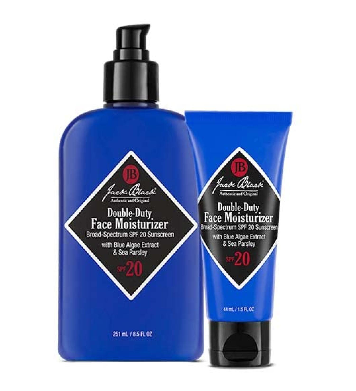 Jack Black Double-Duty Face Moisturizer SPF 20 2 Piece Set